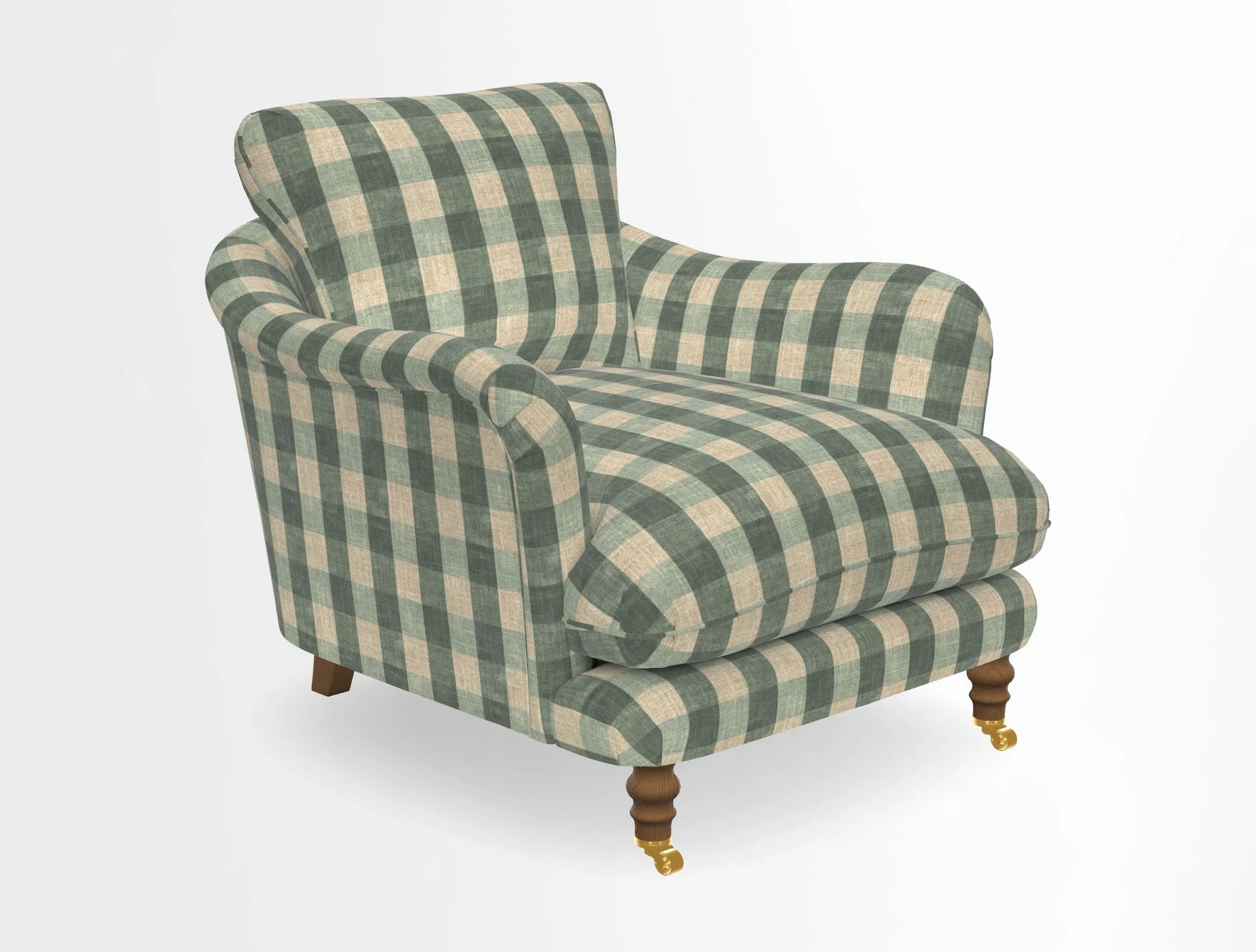 V&A Collection Pugin Chair in Two Tone Plain Biscuit
