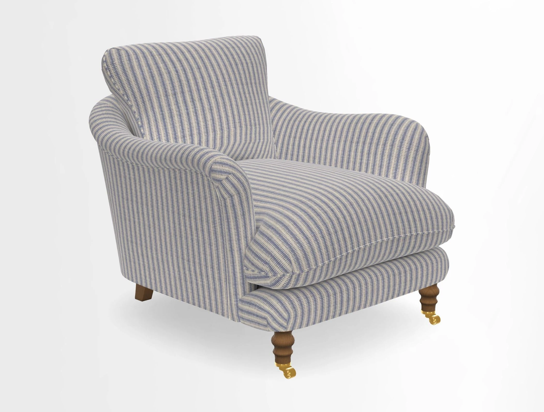 V&A Collection Pugin Chair in Two Tone Plain Biscuit