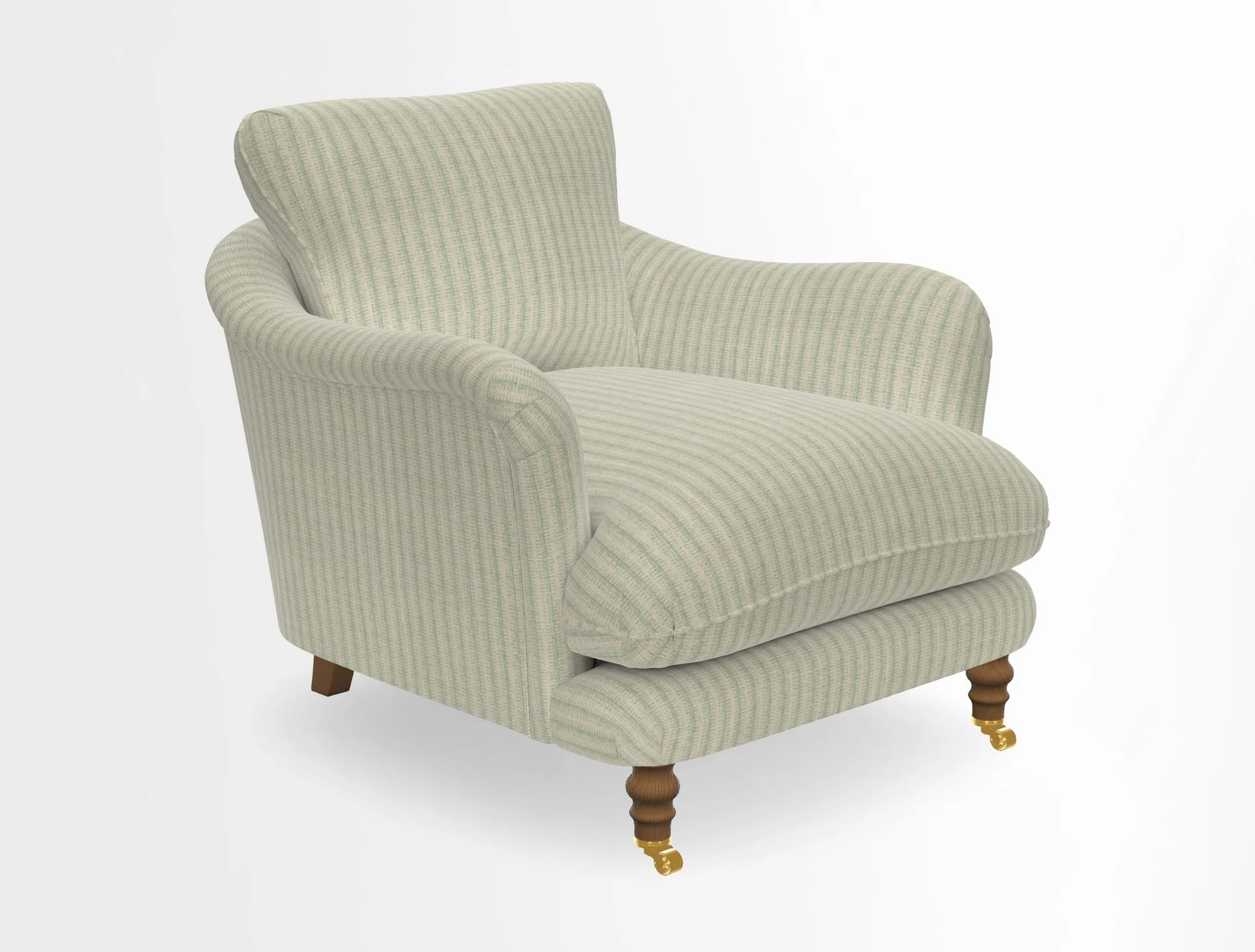 V&A Collection Pugin Chair in Two Tone Plain Biscuit