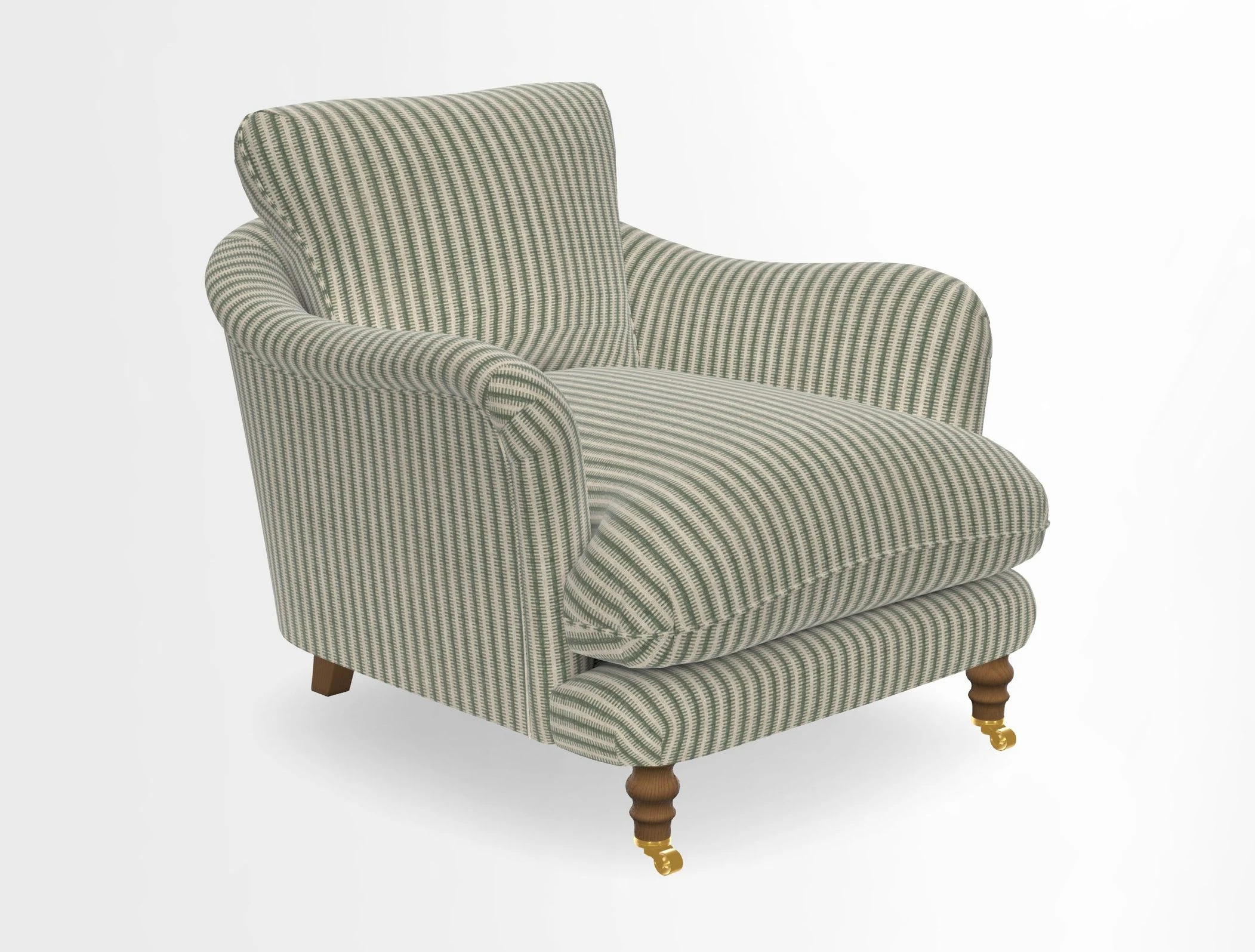 V&A Collection Pugin Chair in Two Tone Plain Biscuit