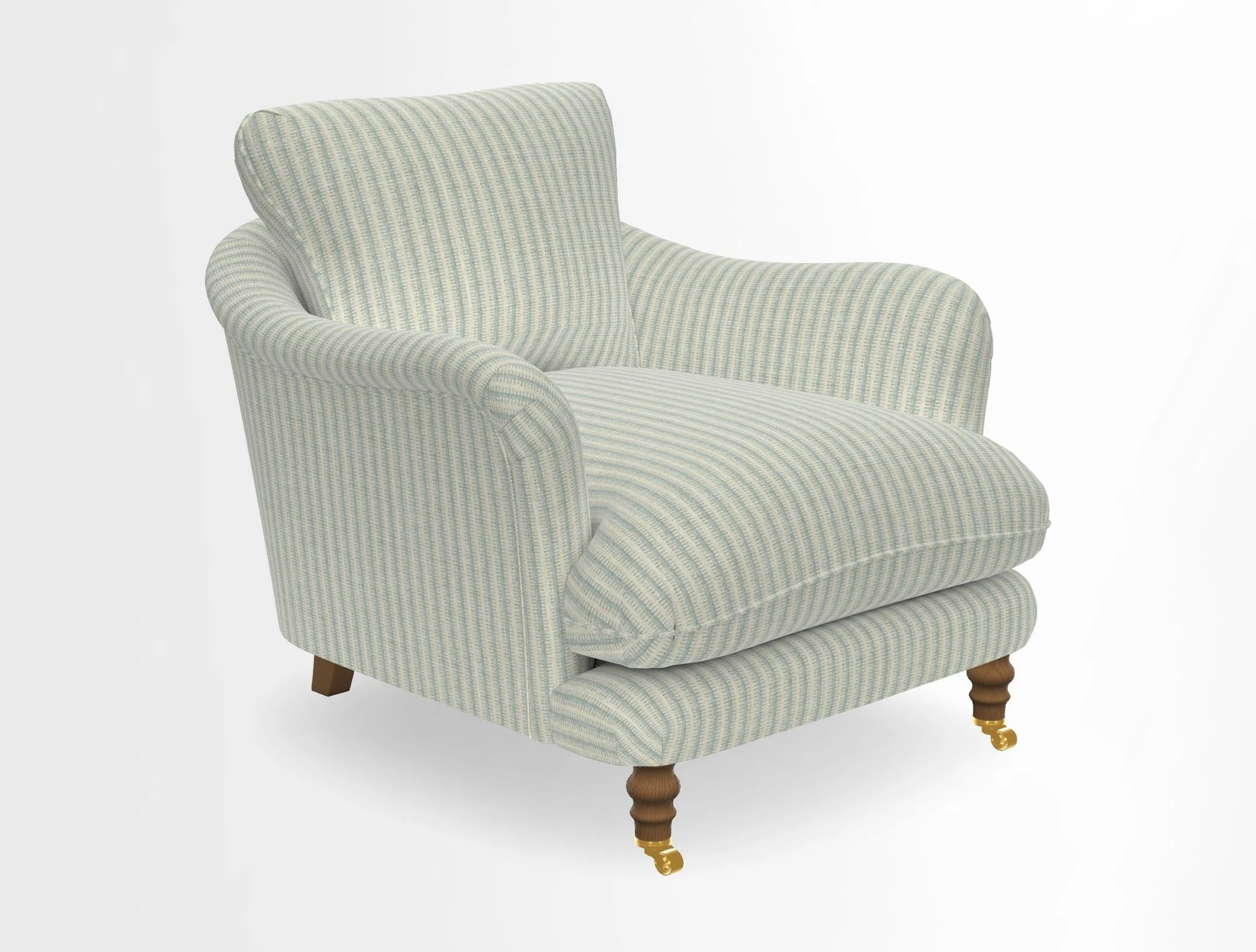 V&A Collection Pugin Chair in Two Tone Plain Biscuit