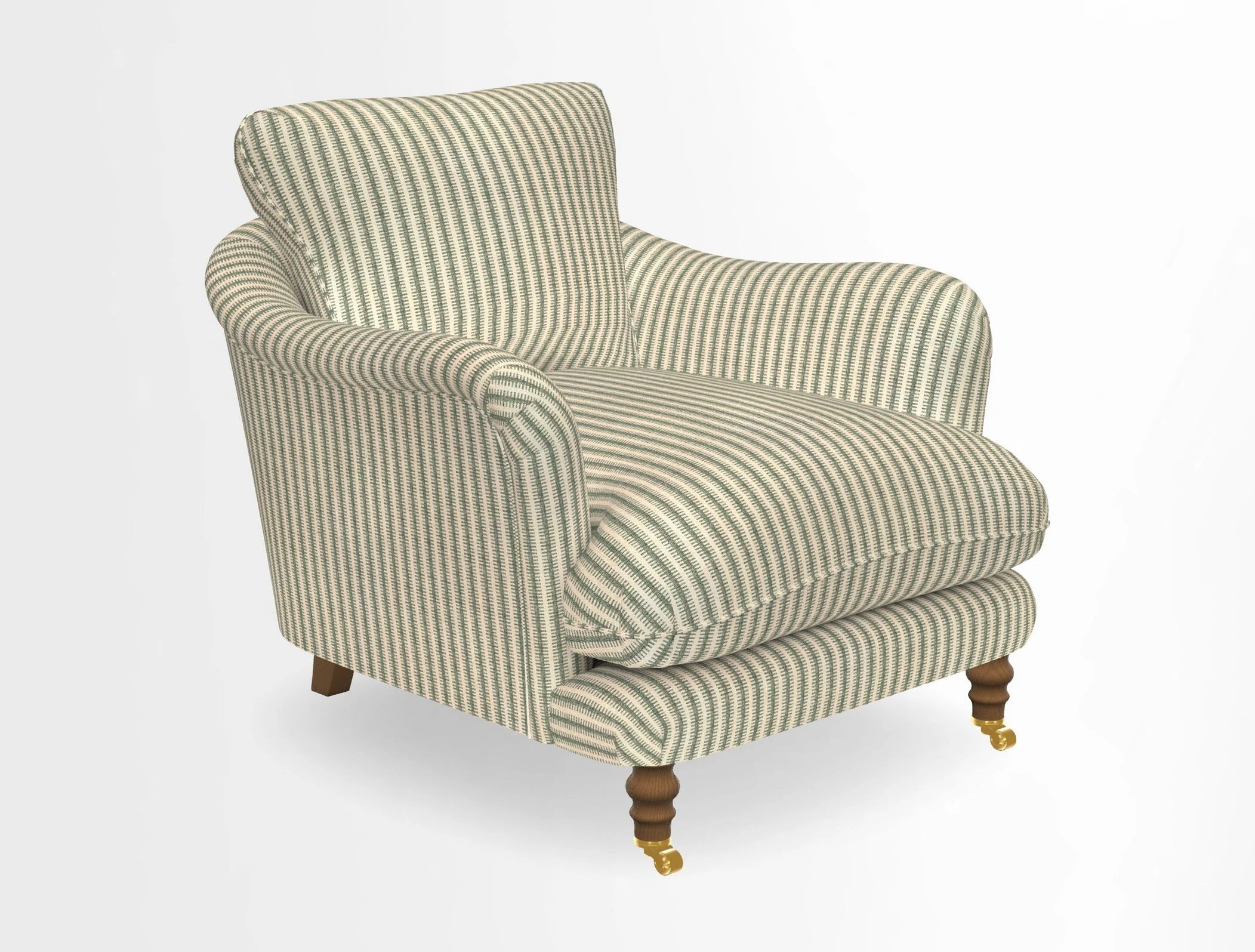 V&A Collection Pugin Chair in Two Tone Plain Biscuit