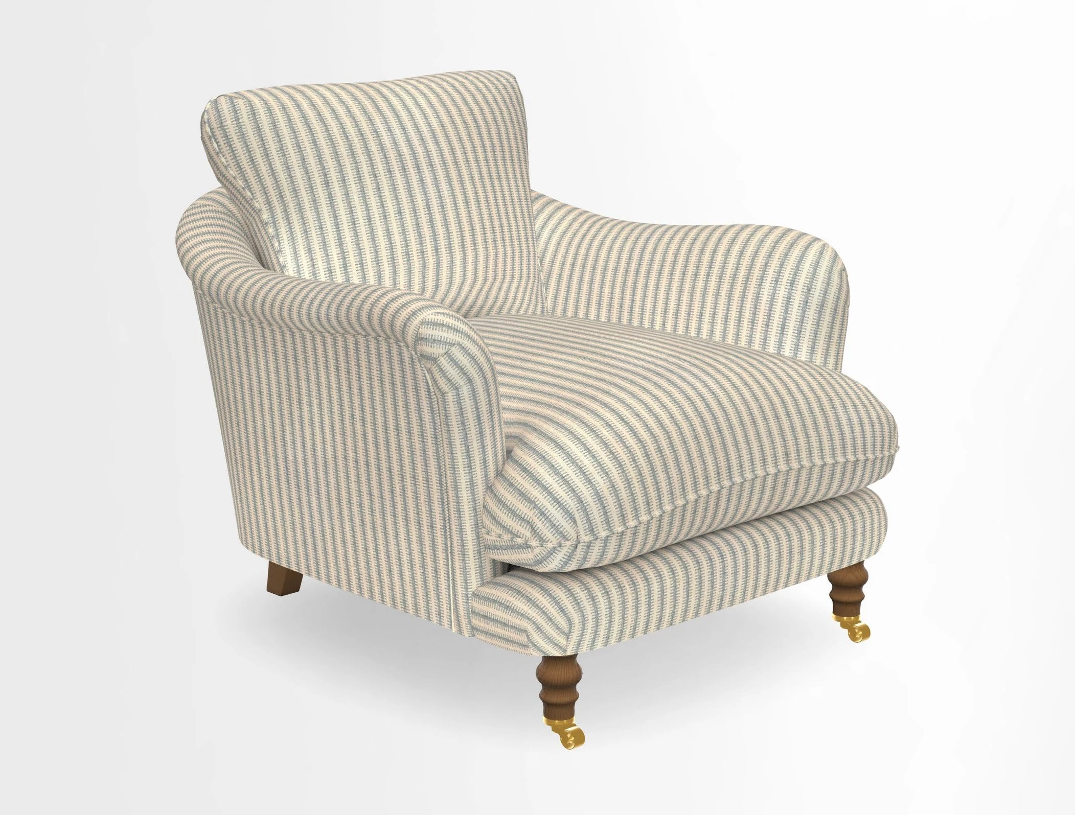 V&A Collection Pugin Chair in Two Tone Plain Biscuit
