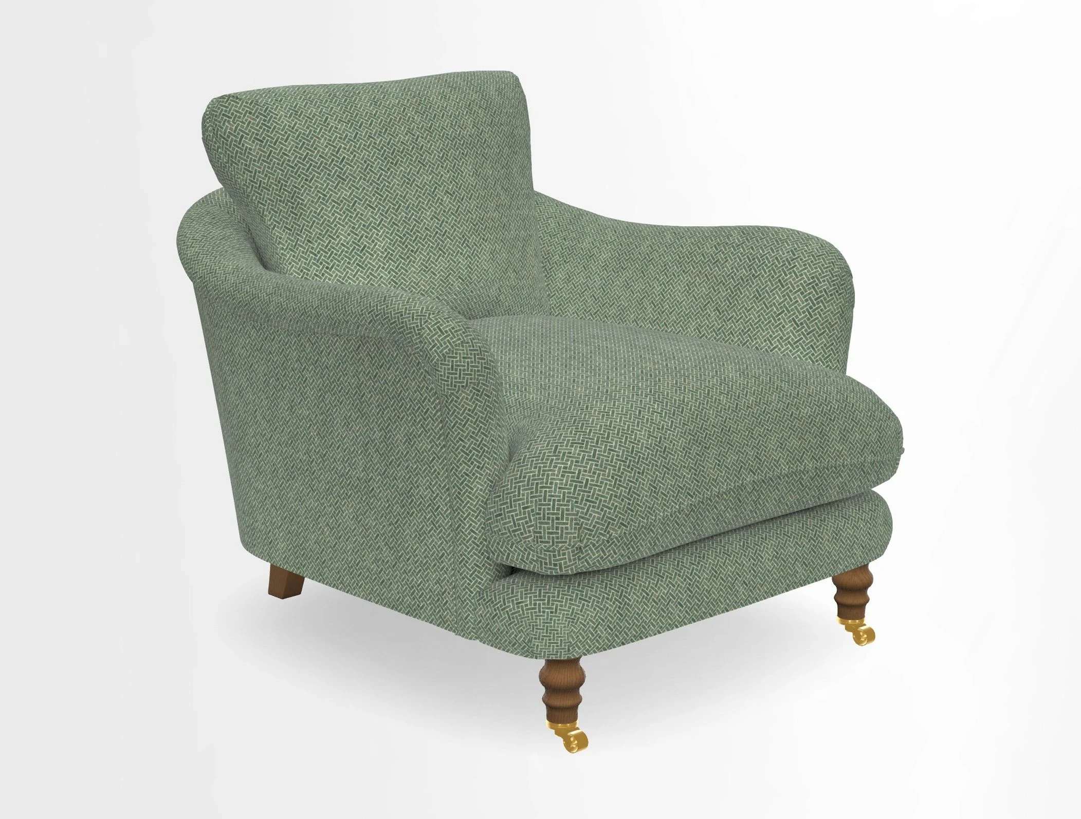 V&A Collection Pugin Chair in Two Tone Plain Biscuit