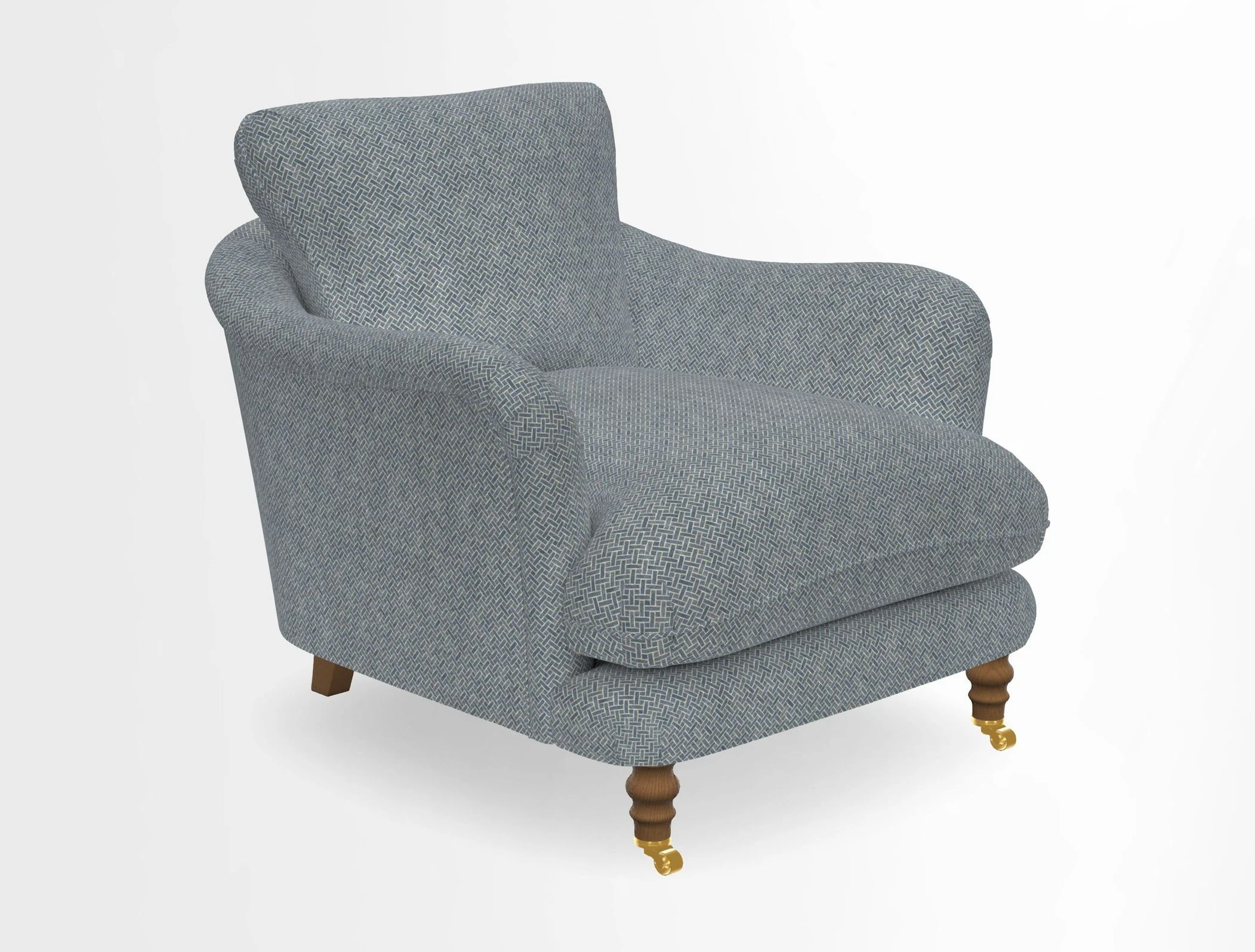 V&A Collection Pugin Chair in Two Tone Plain Biscuit