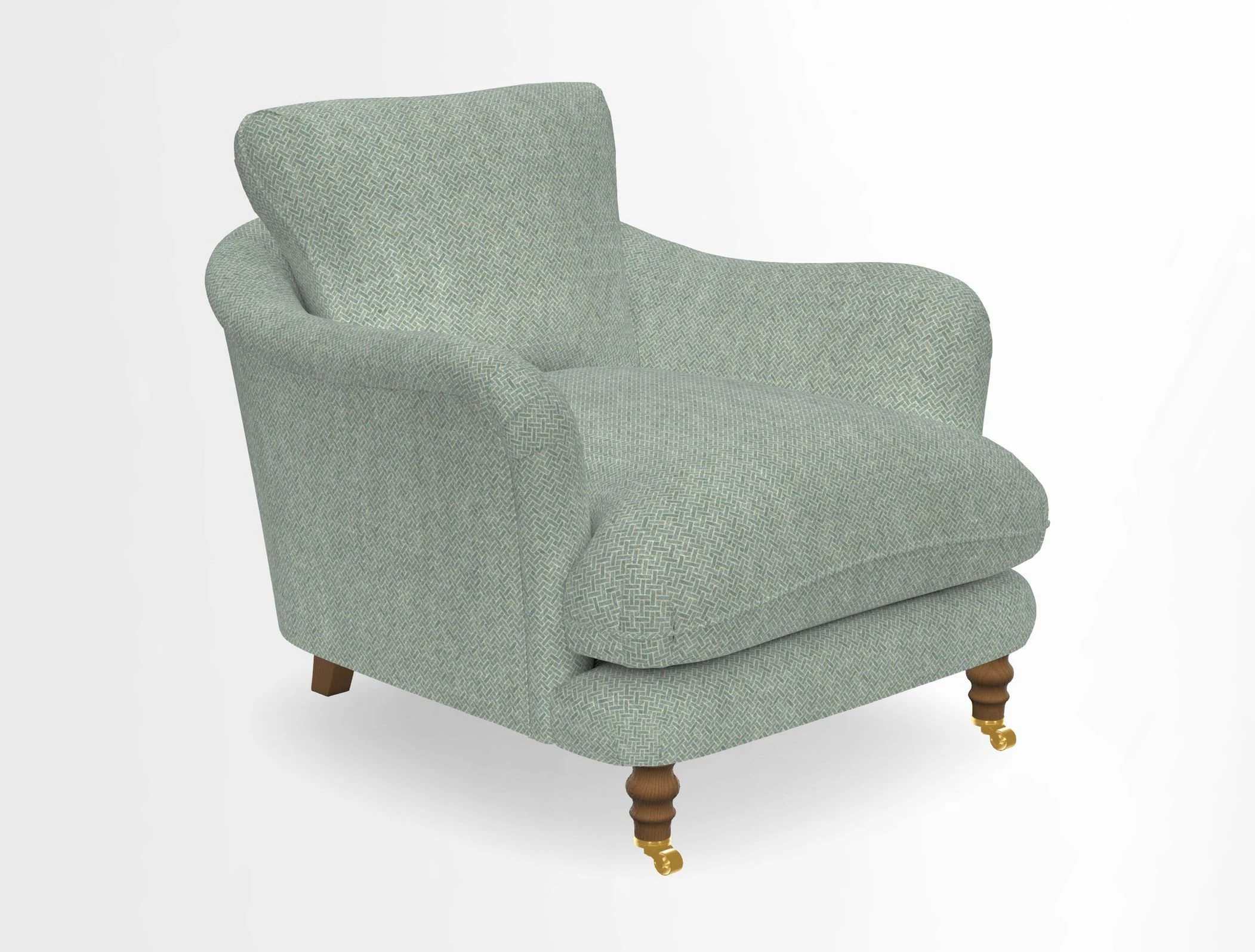 V&A Collection Pugin Chair in Two Tone Plain Biscuit