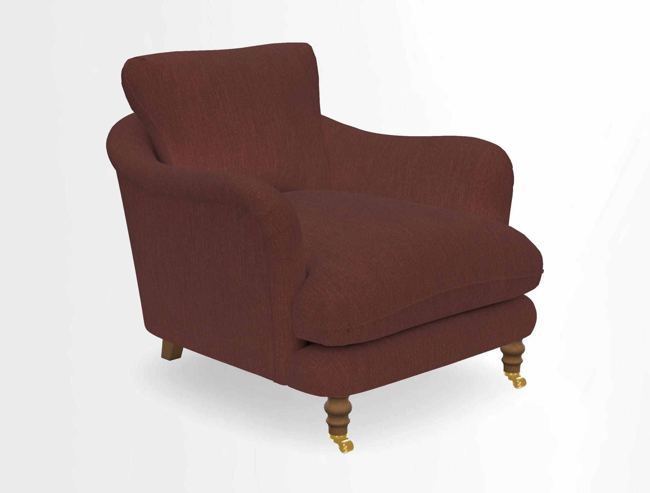 V&A Collection Pugin Chair in Two Tone Plain Biscuit