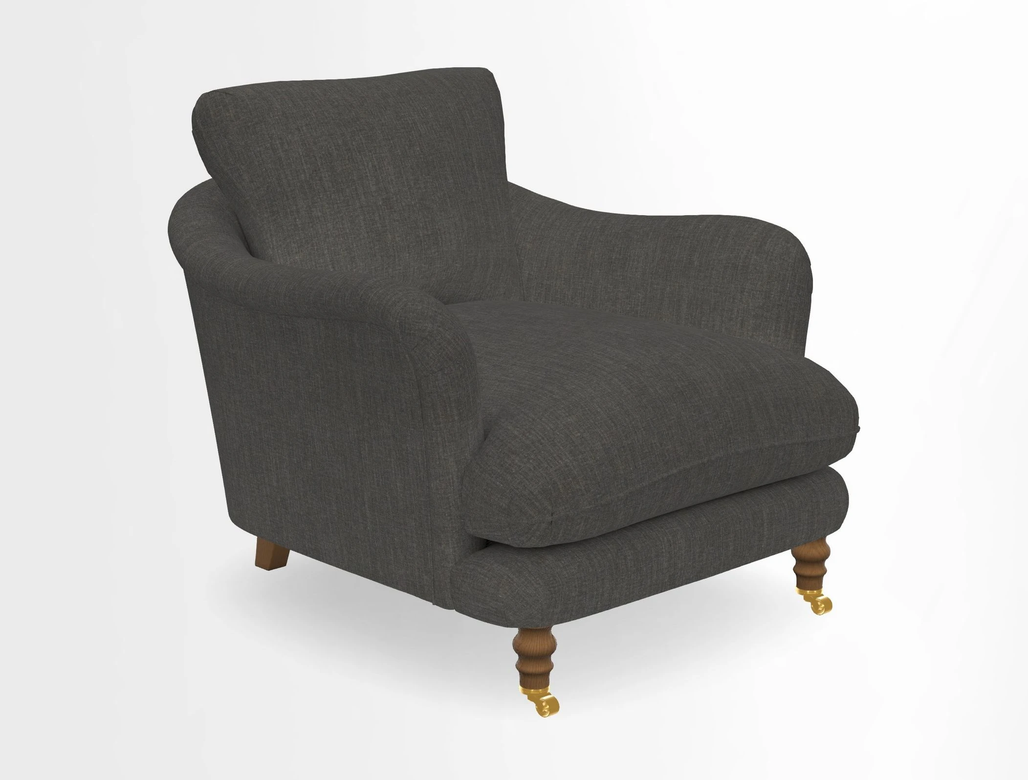V&A Collection Pugin Chair in Two Tone Plain Biscuit