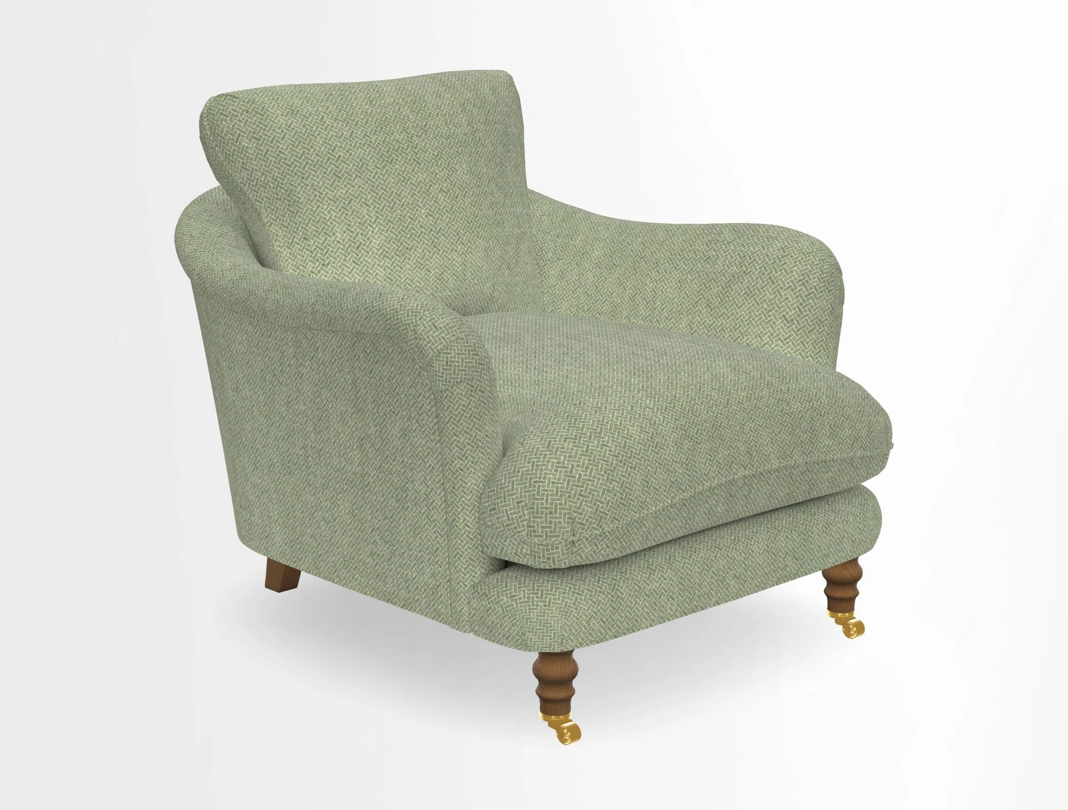 V&A Collection Pugin Chair in Two Tone Plain Biscuit