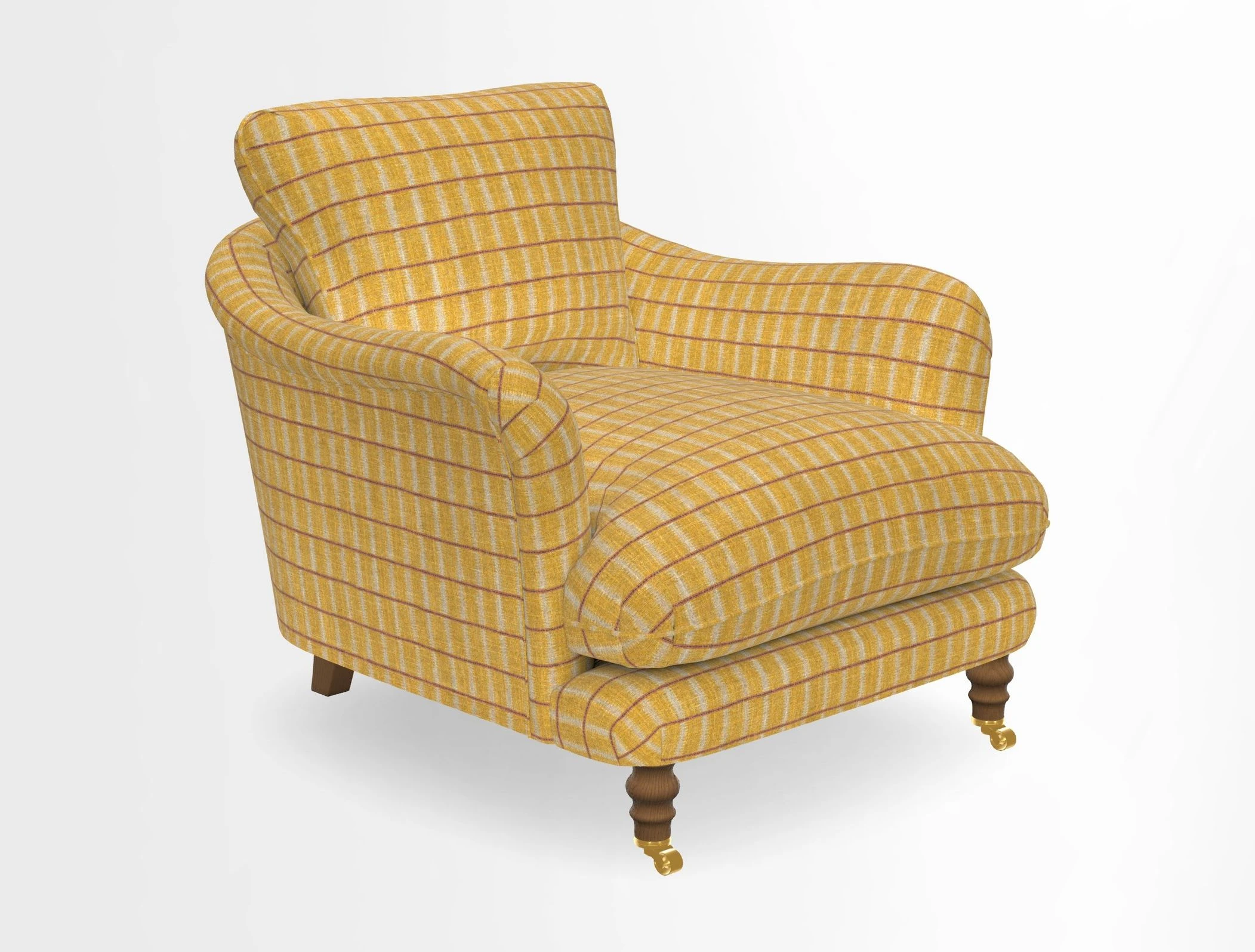 V&A Collection Pugin Chair in Two Tone Plain Biscuit
