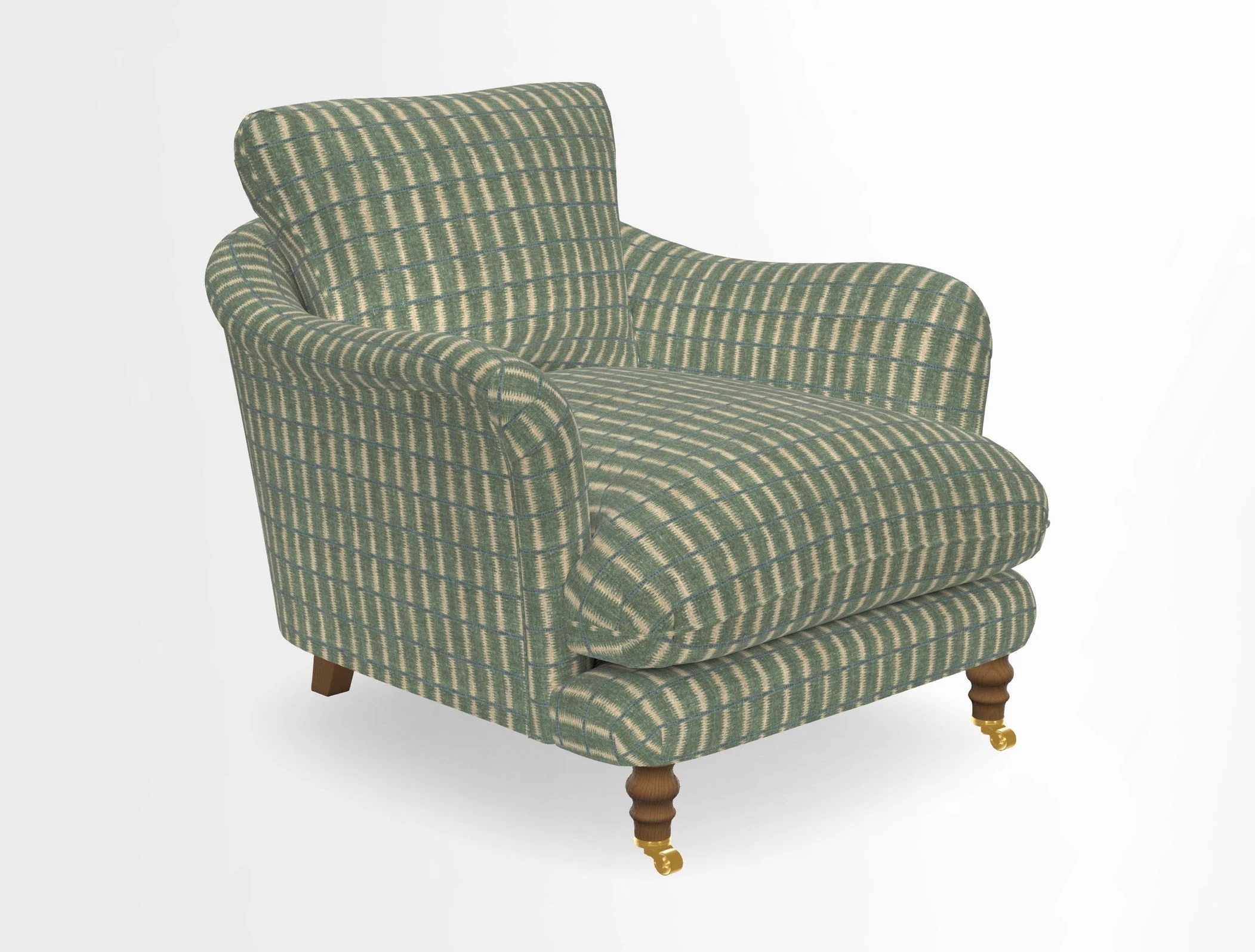 V&A Collection Pugin Chair in Two Tone Plain Biscuit