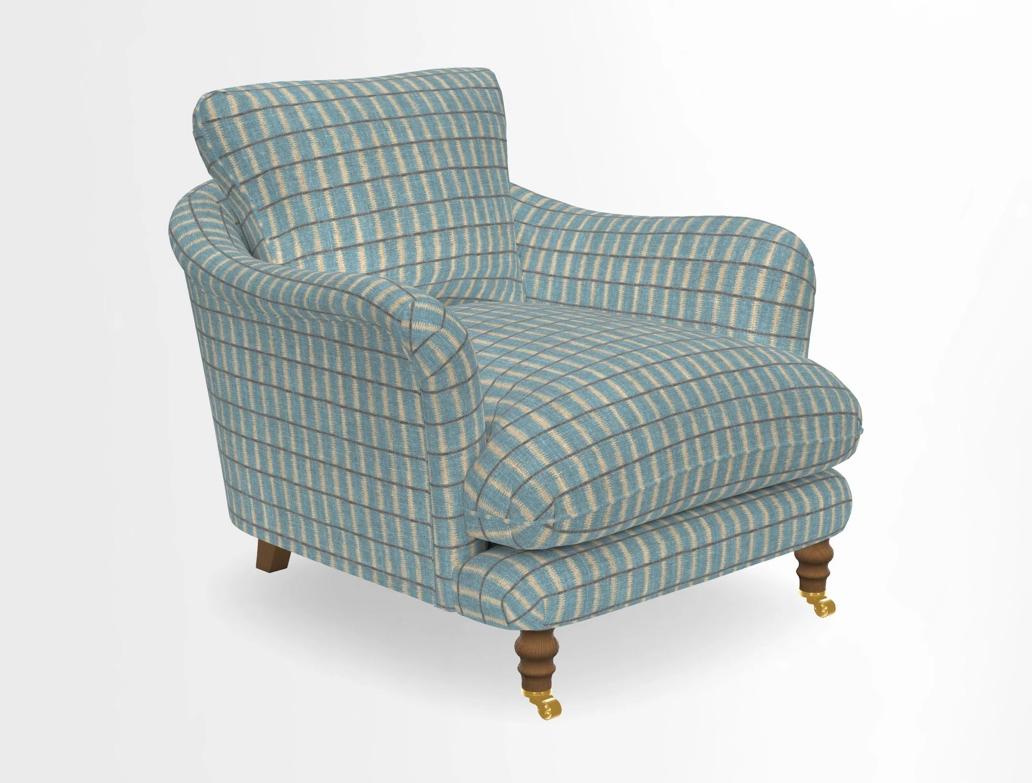 V&A Collection Pugin Chair in Two Tone Plain Biscuit