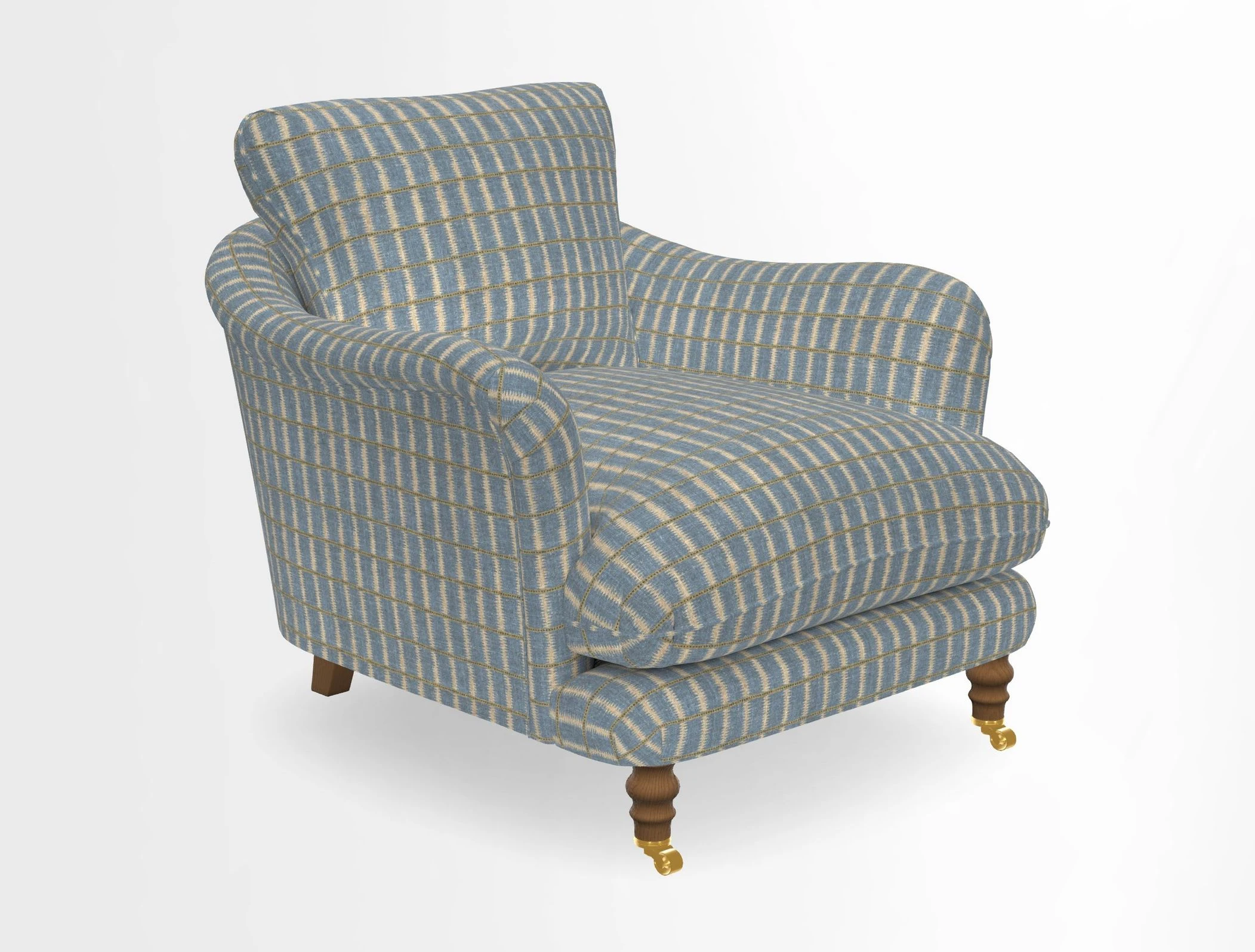 V&A Collection Pugin Chair in Two Tone Plain Biscuit