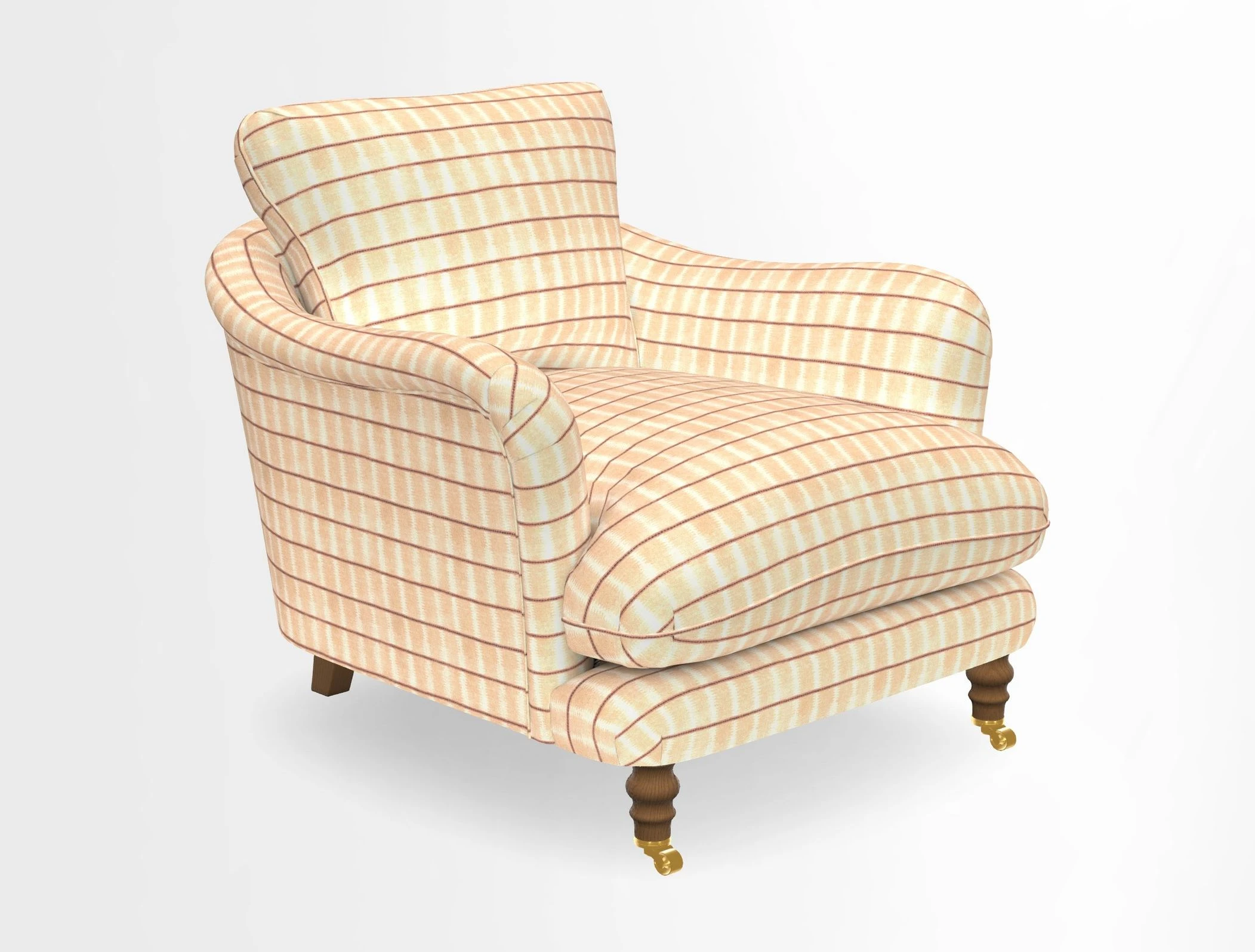 V&A Collection Pugin Chair in Two Tone Plain Biscuit