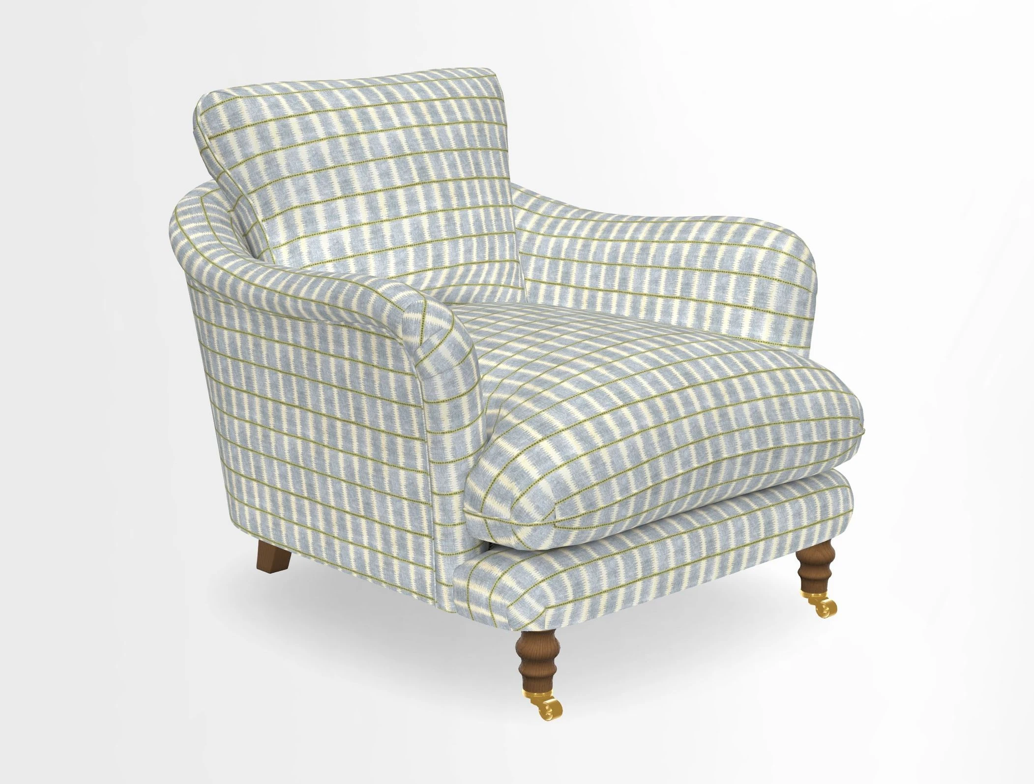 V&A Collection Pugin Chair in Two Tone Plain Biscuit