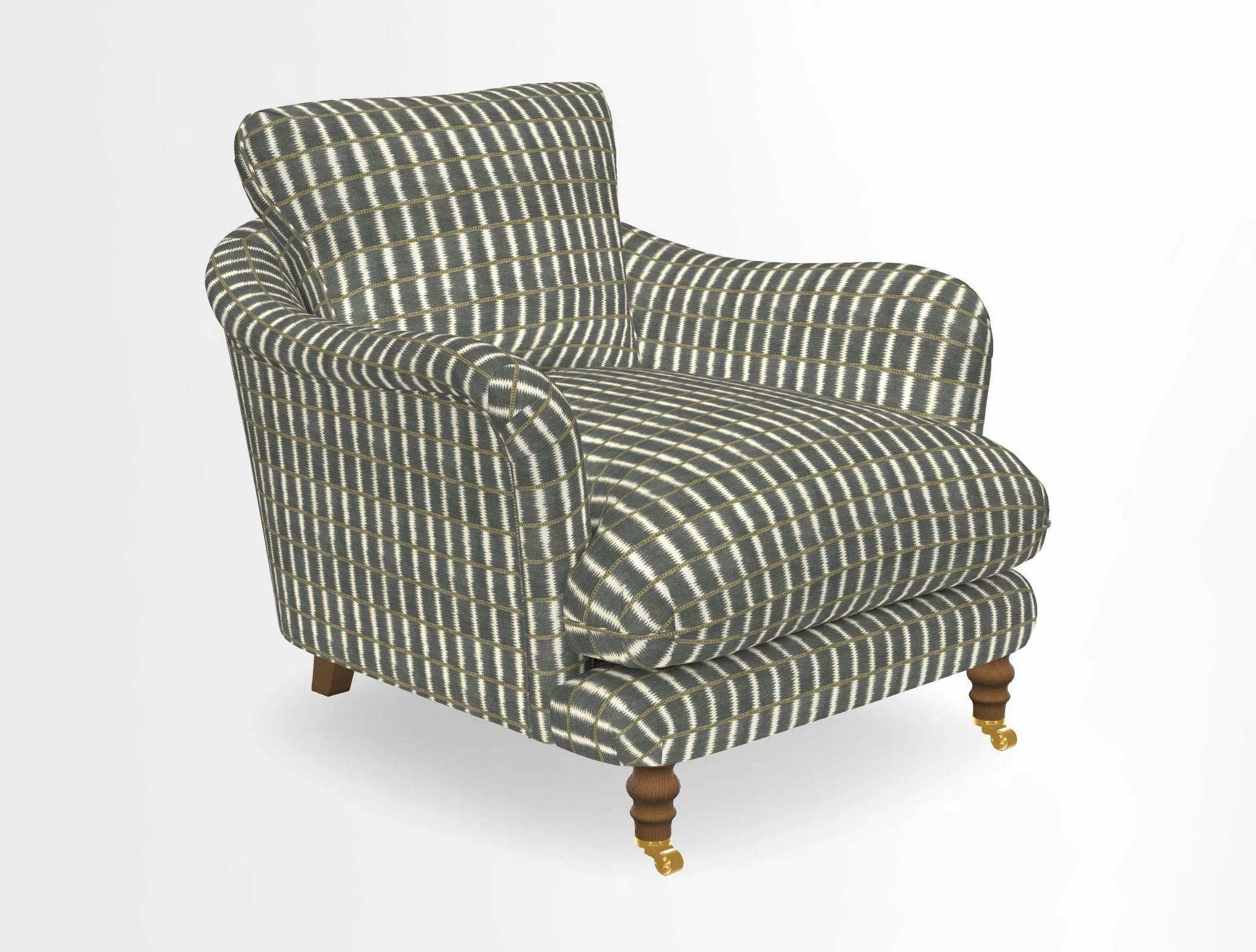V&A Collection Pugin Chair in Two Tone Plain Biscuit