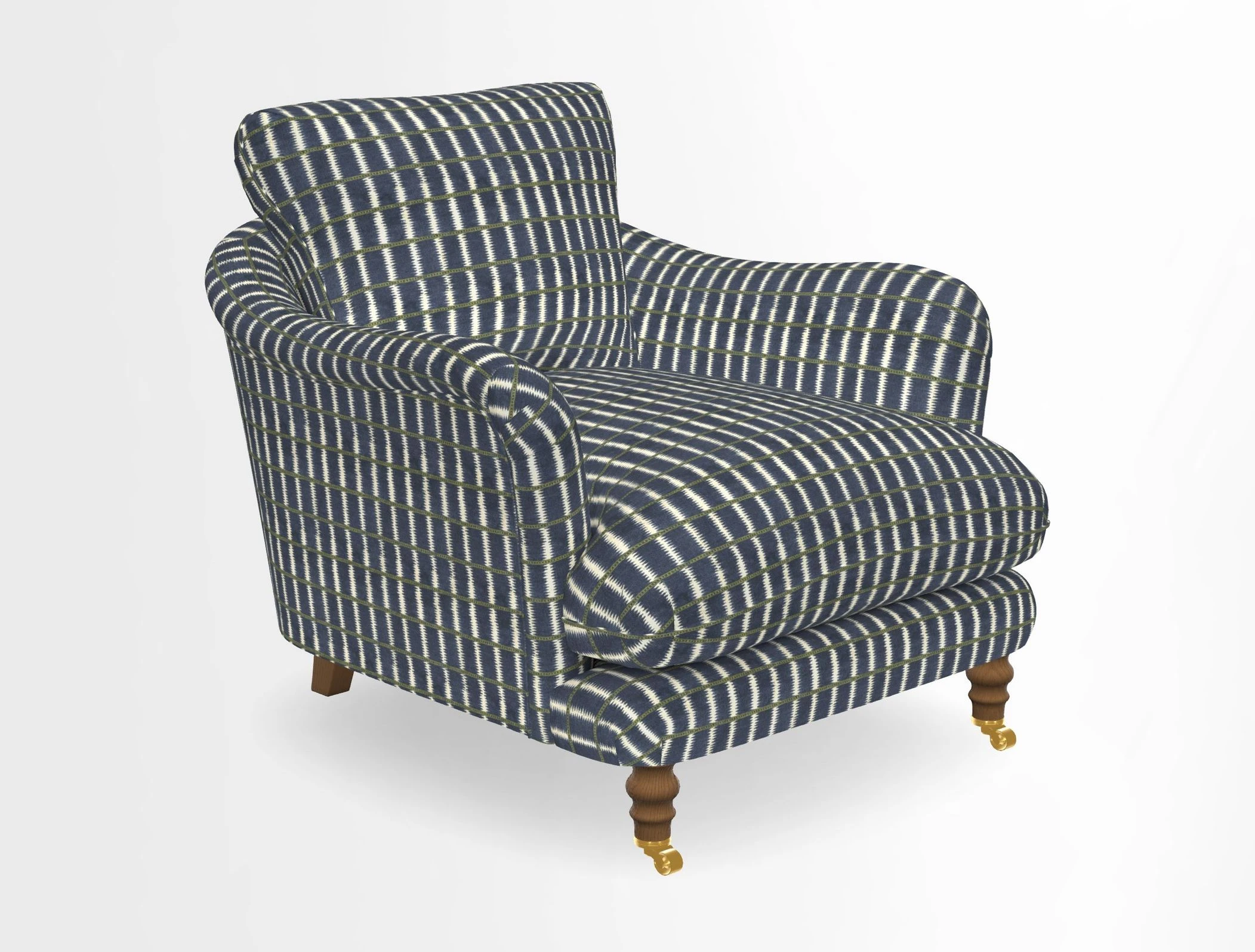V&A Collection Pugin Chair in Two Tone Plain Biscuit