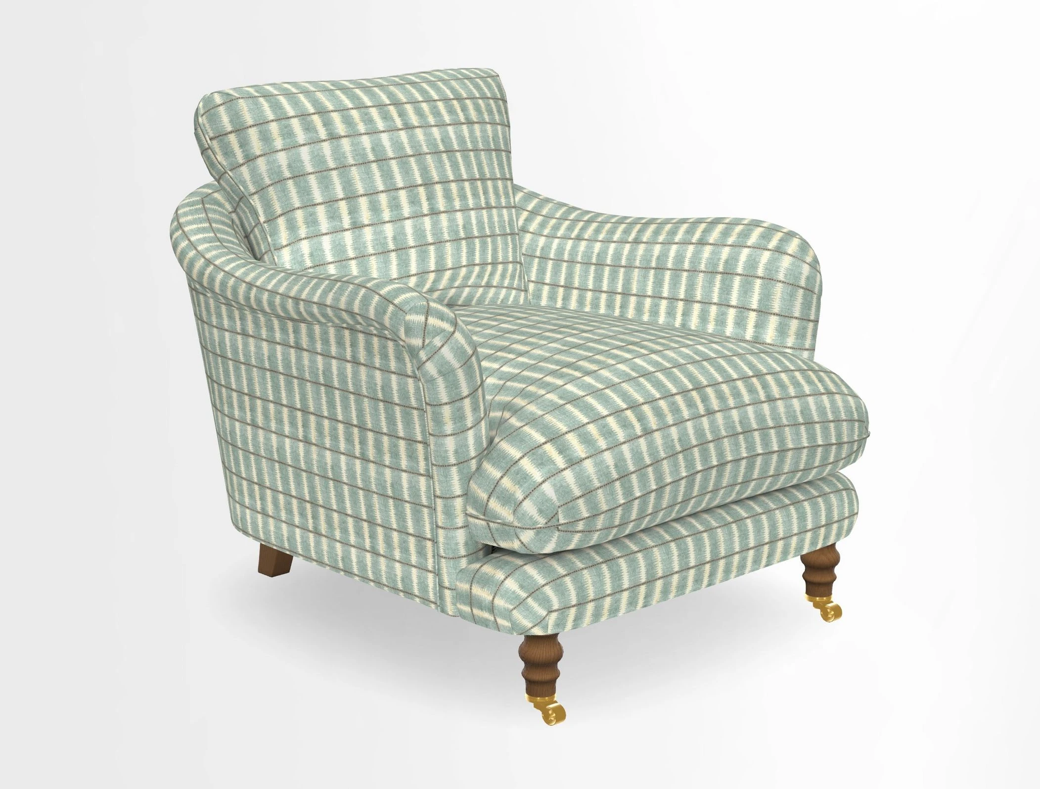V&A Collection Pugin Chair in Two Tone Plain Biscuit