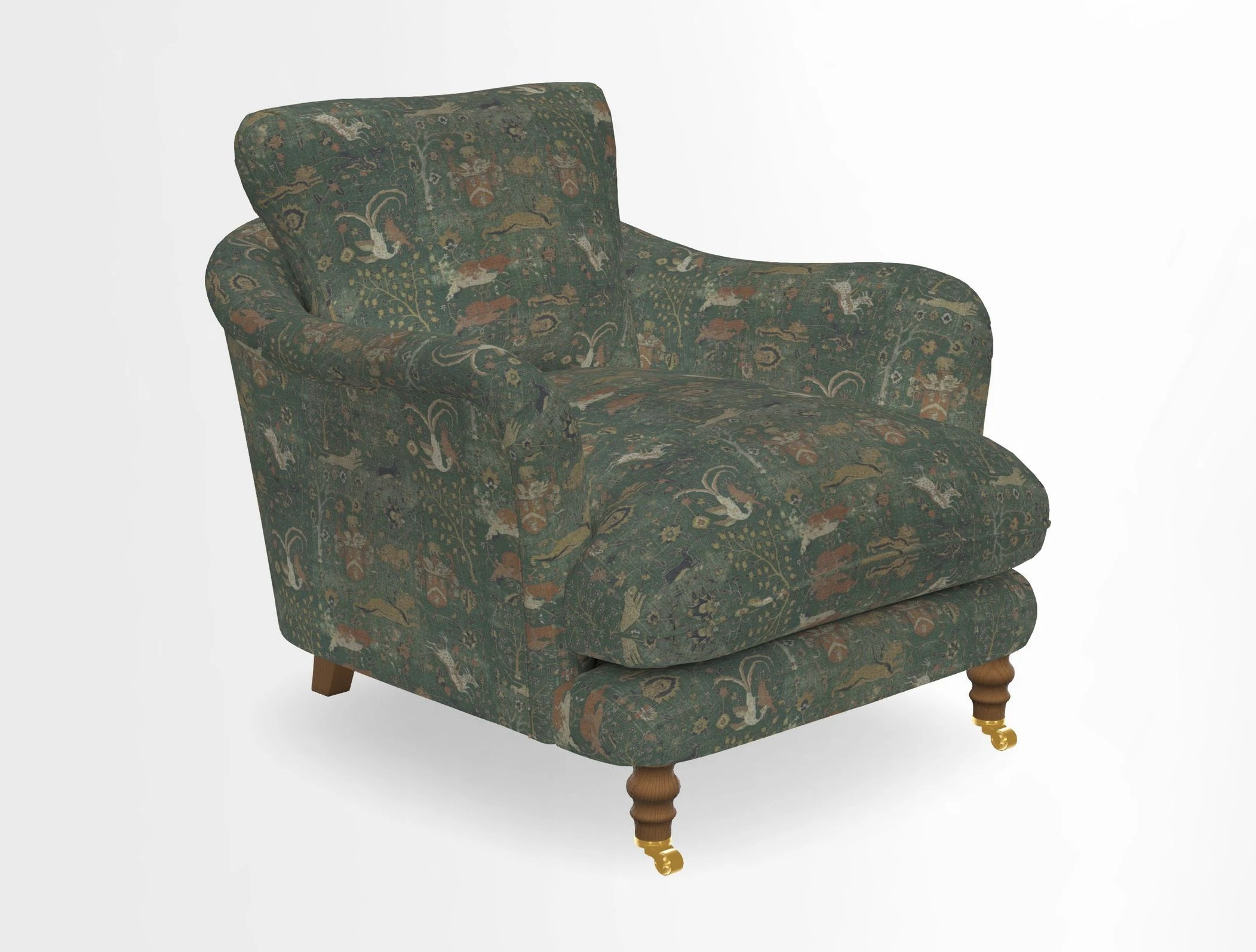V&A Collection Pugin Chair in Two Tone Plain Biscuit