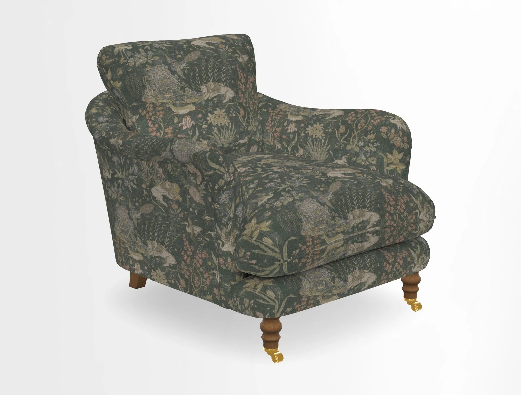 V&A Collection Pugin Chair in Two Tone Plain Biscuit