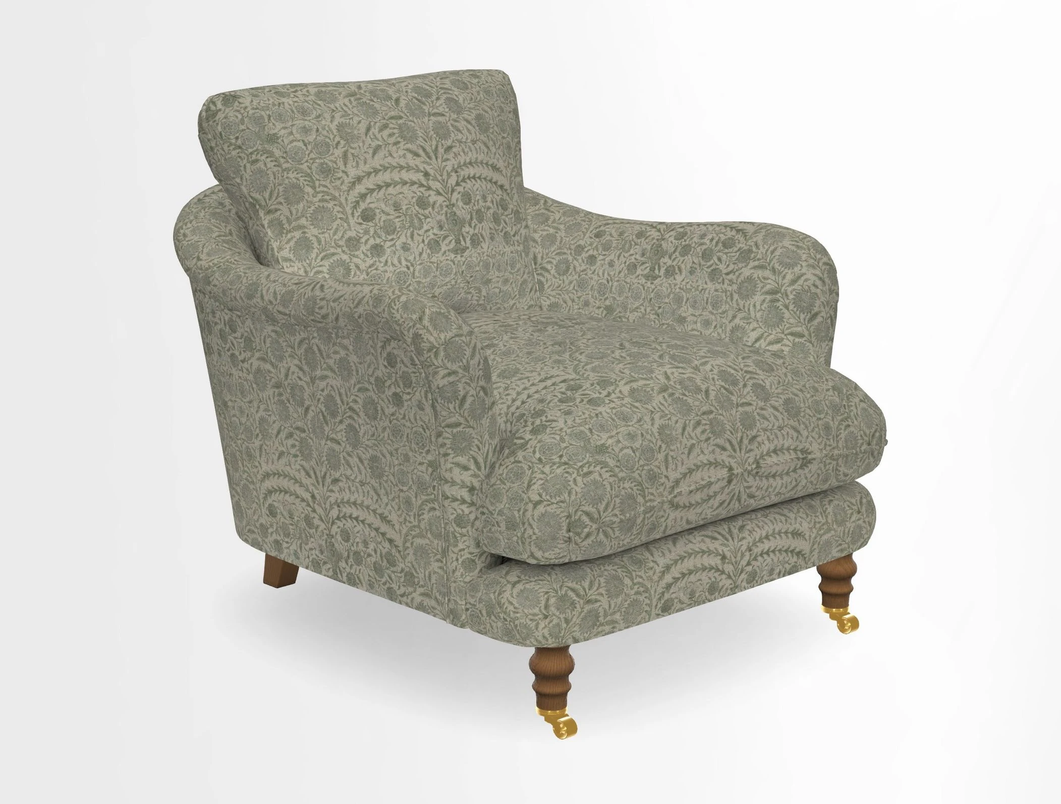 V&A Collection Pugin Chair in Two Tone Plain Biscuit