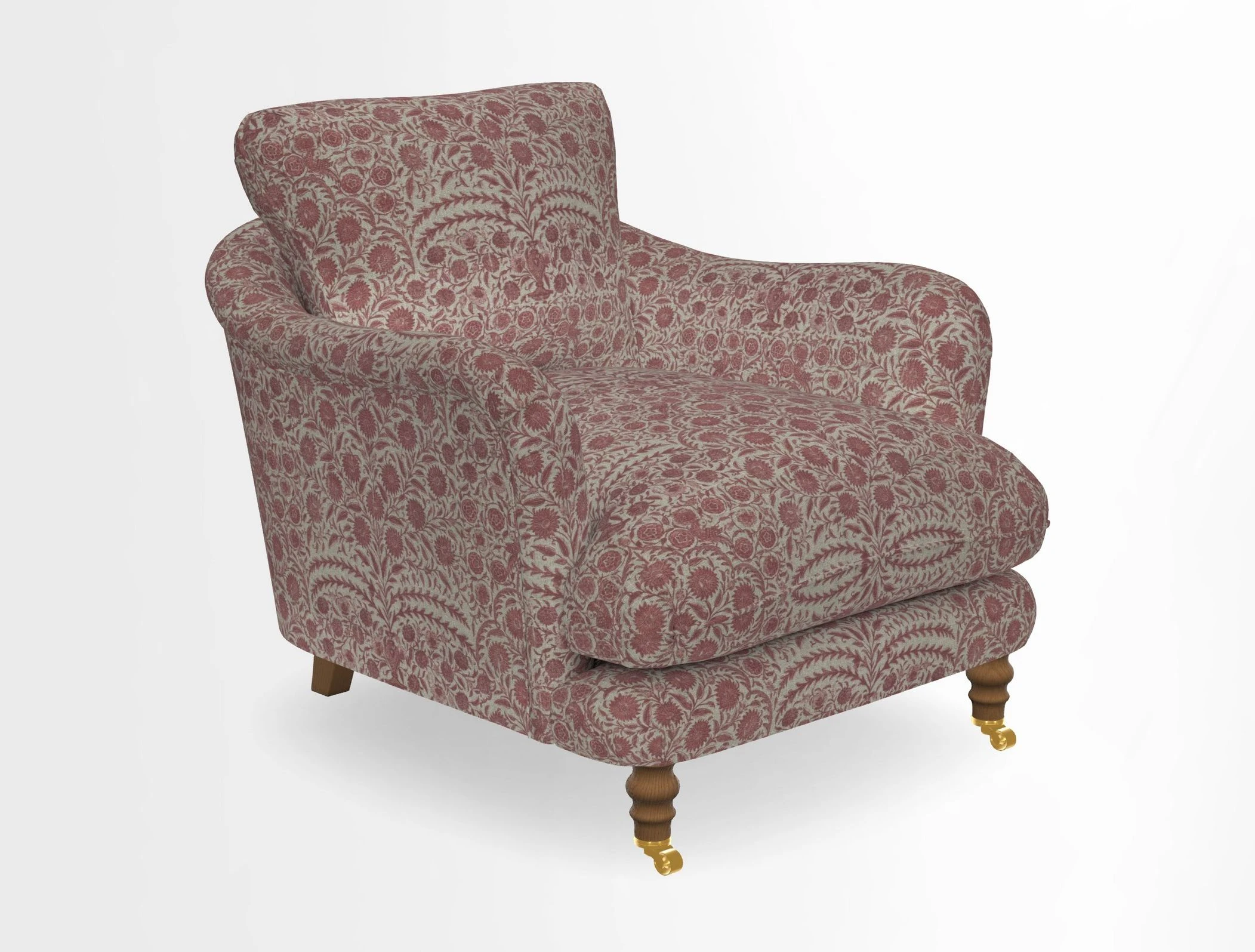 V&A Collection Pugin Chair in Two Tone Plain Biscuit