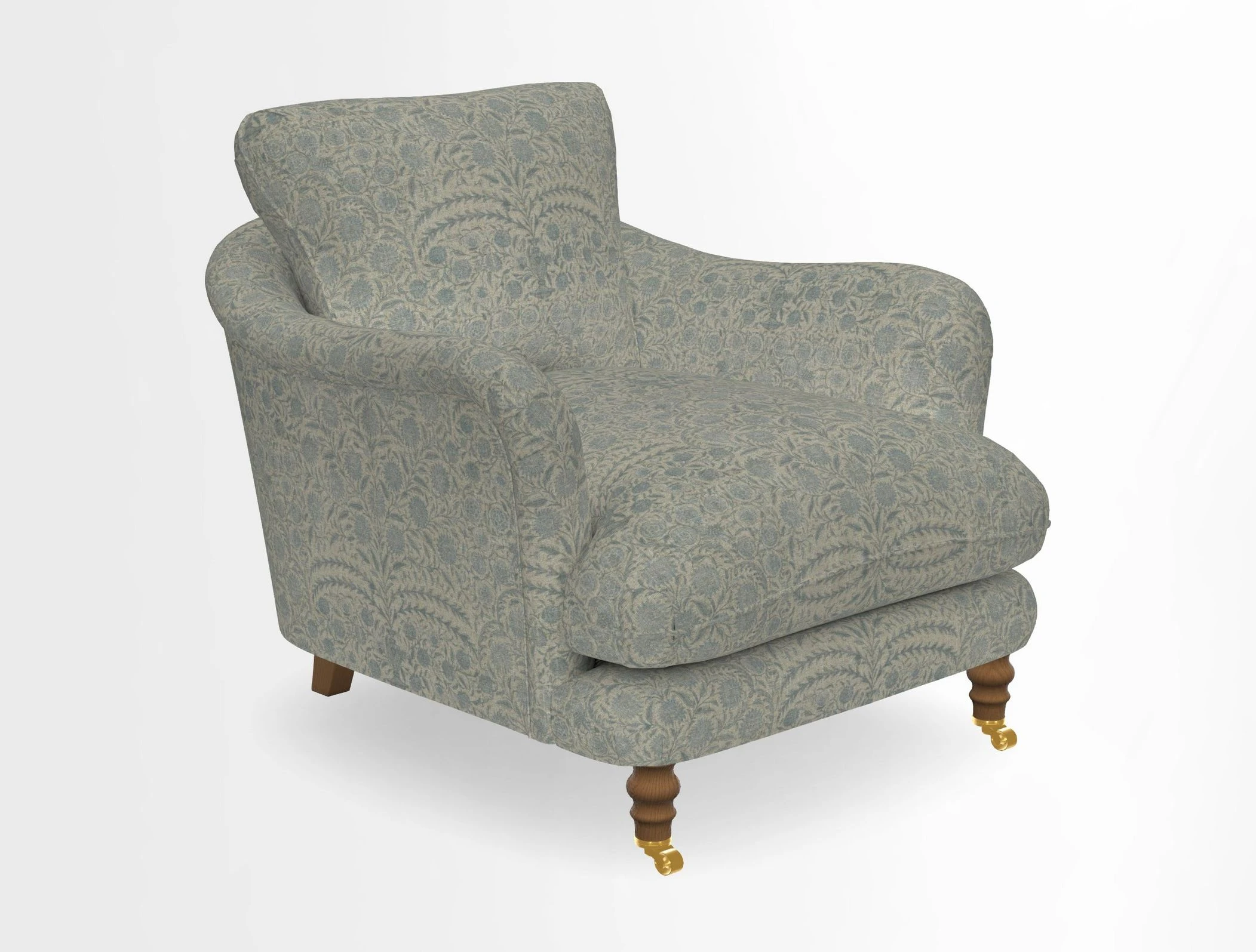 V&A Collection Pugin Chair in Two Tone Plain Biscuit