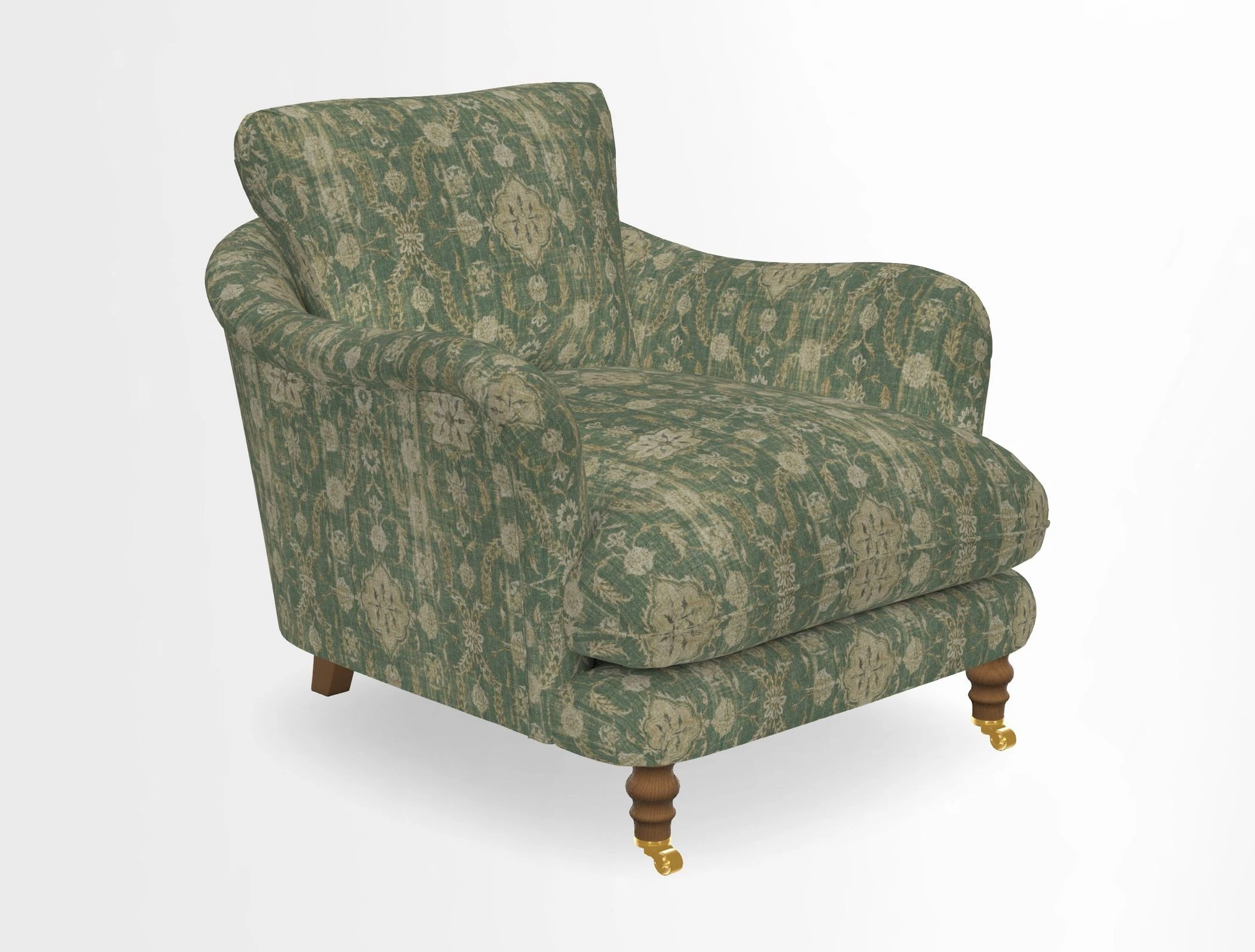 V&A Collection Pugin Chair in Two Tone Plain Biscuit