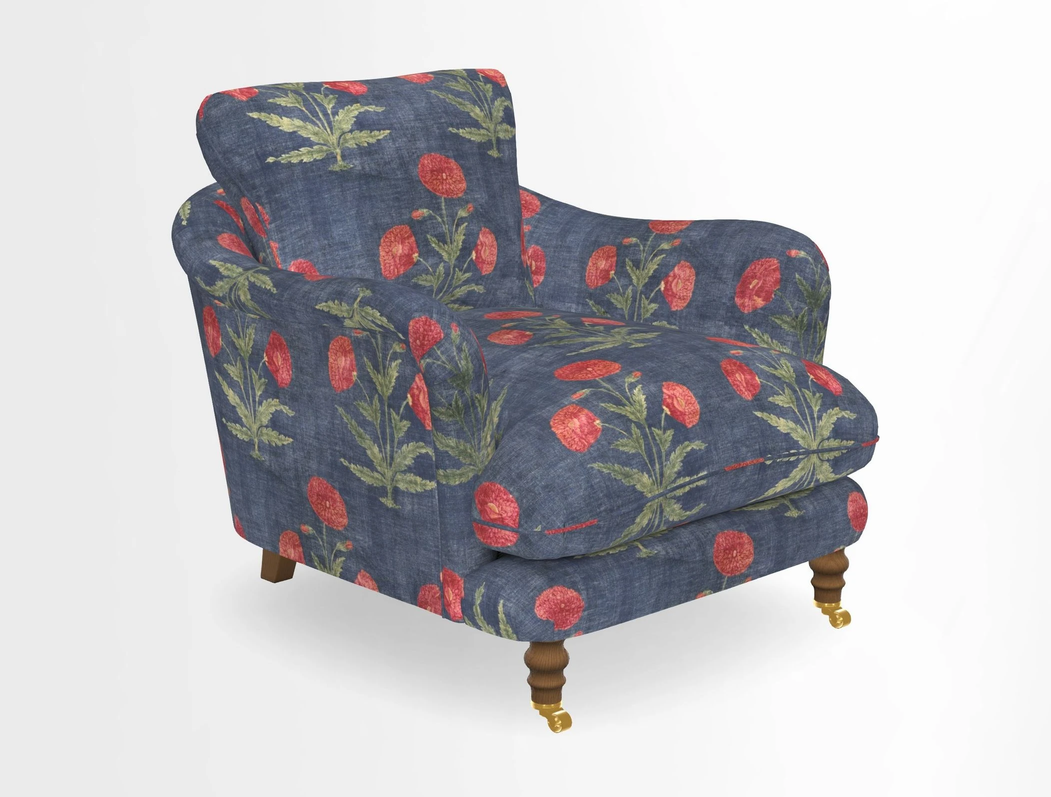 V&A Collection Pugin Chair in Two Tone Plain Biscuit