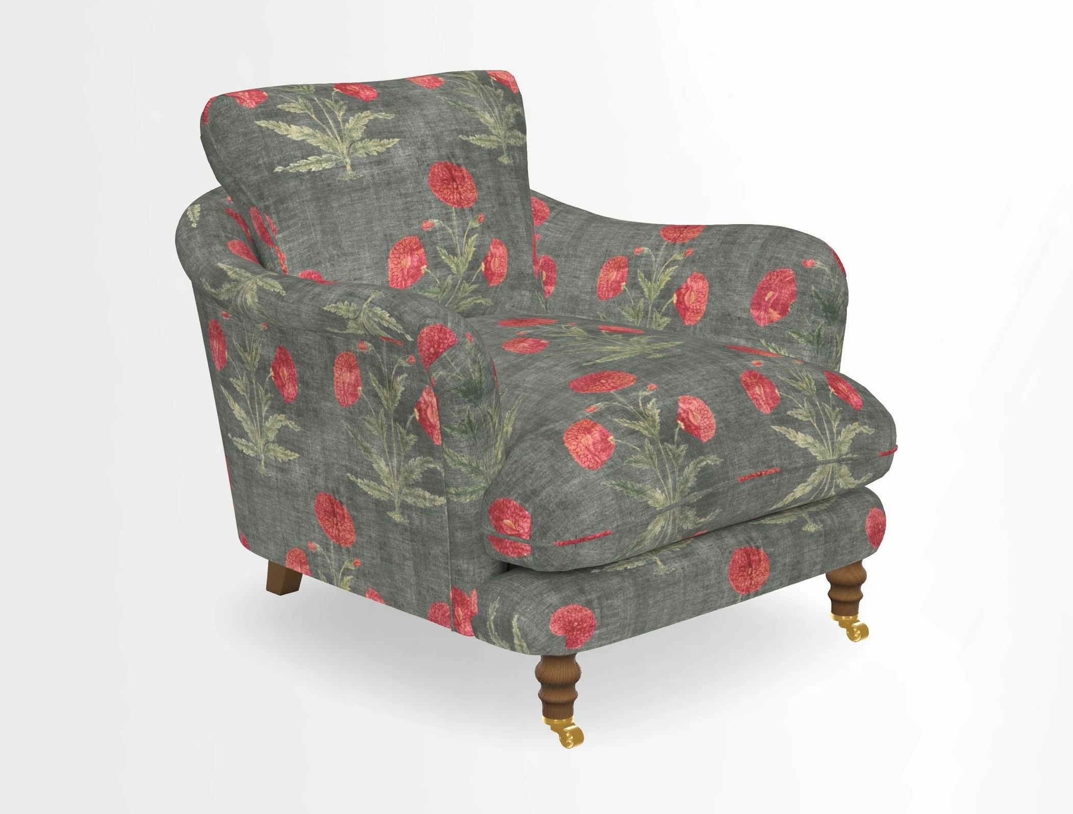 V&A Collection Pugin Chair in Two Tone Plain Biscuit