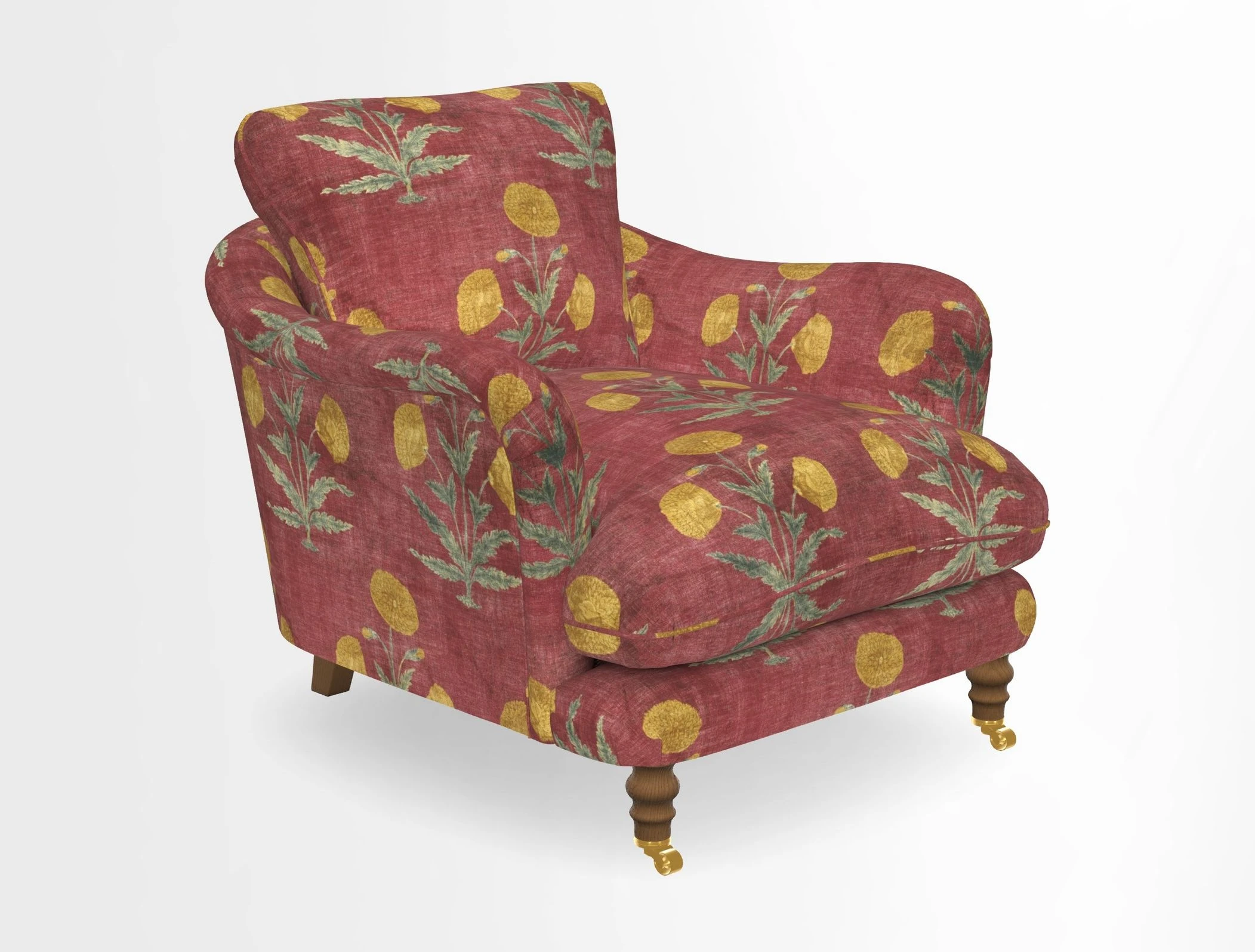 V&A Collection Pugin Chair in Two Tone Plain Biscuit