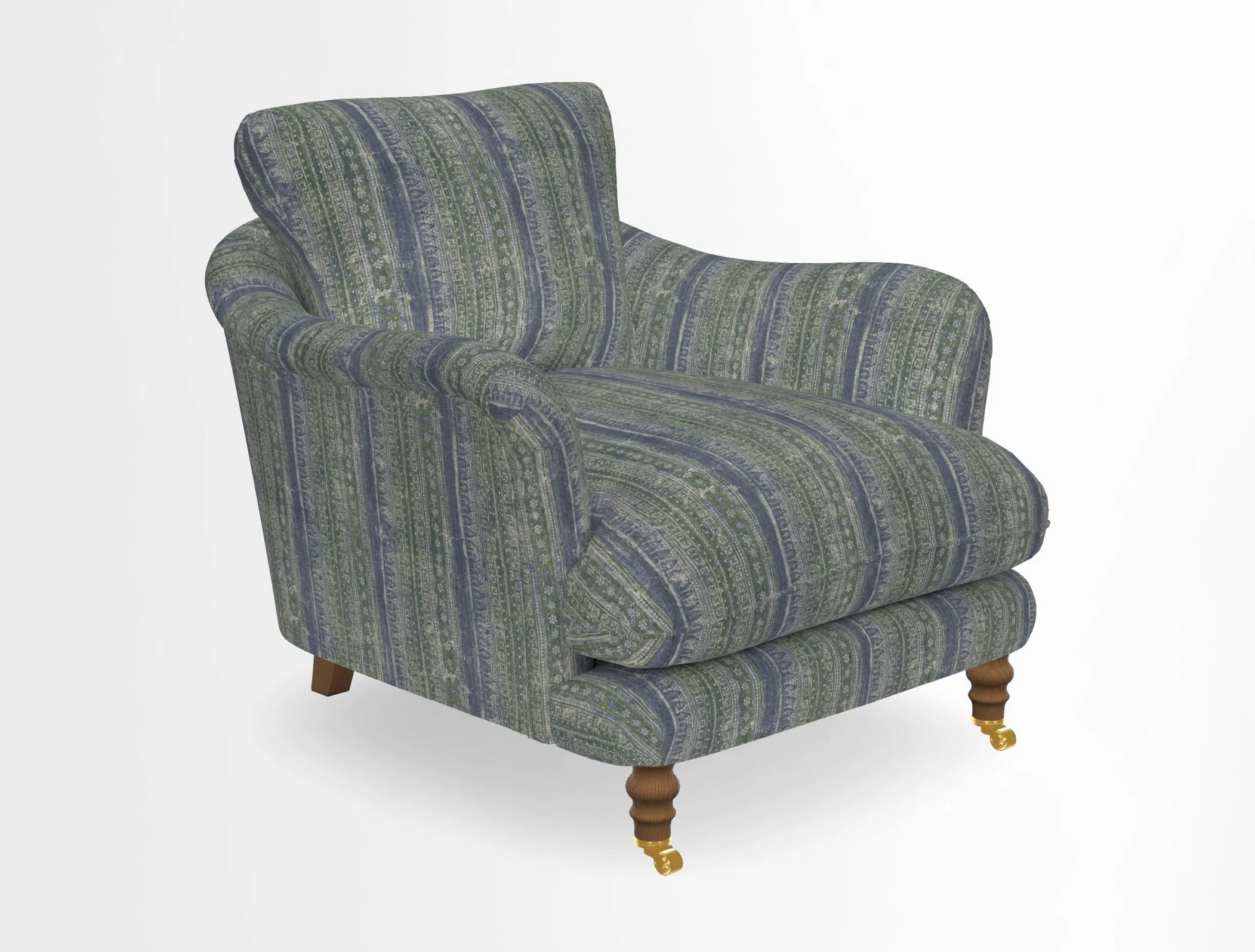 V&A Collection Pugin Chair in Two Tone Plain Biscuit