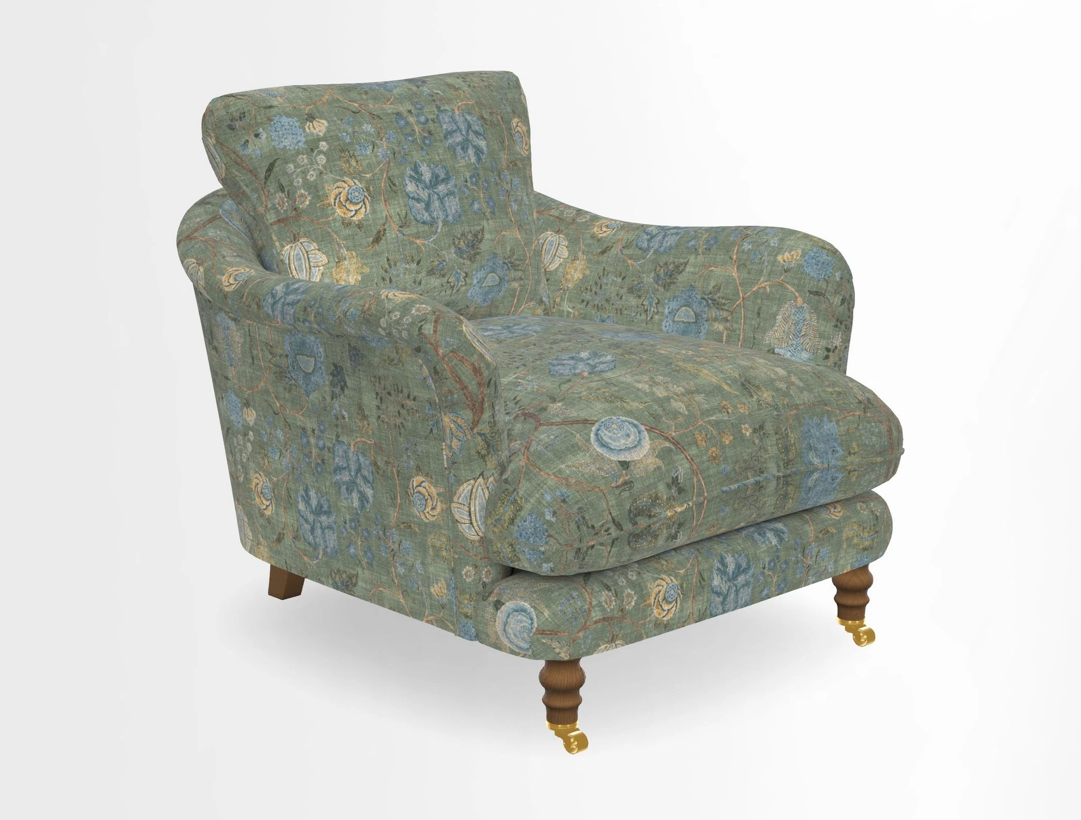 V&A Collection Pugin Chair in Two Tone Plain Biscuit