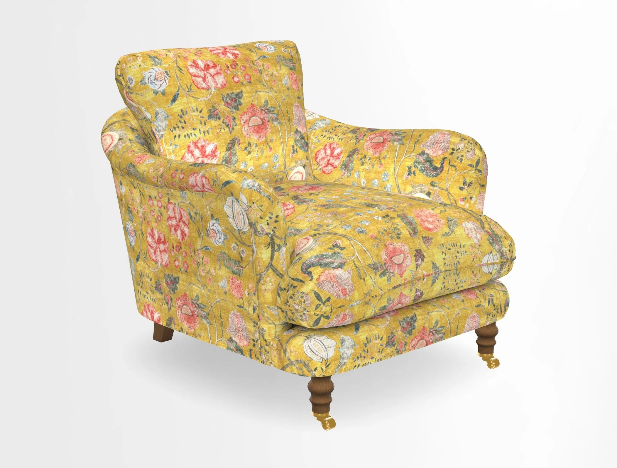 V&A Collection Pugin Chair in Two Tone Plain Biscuit