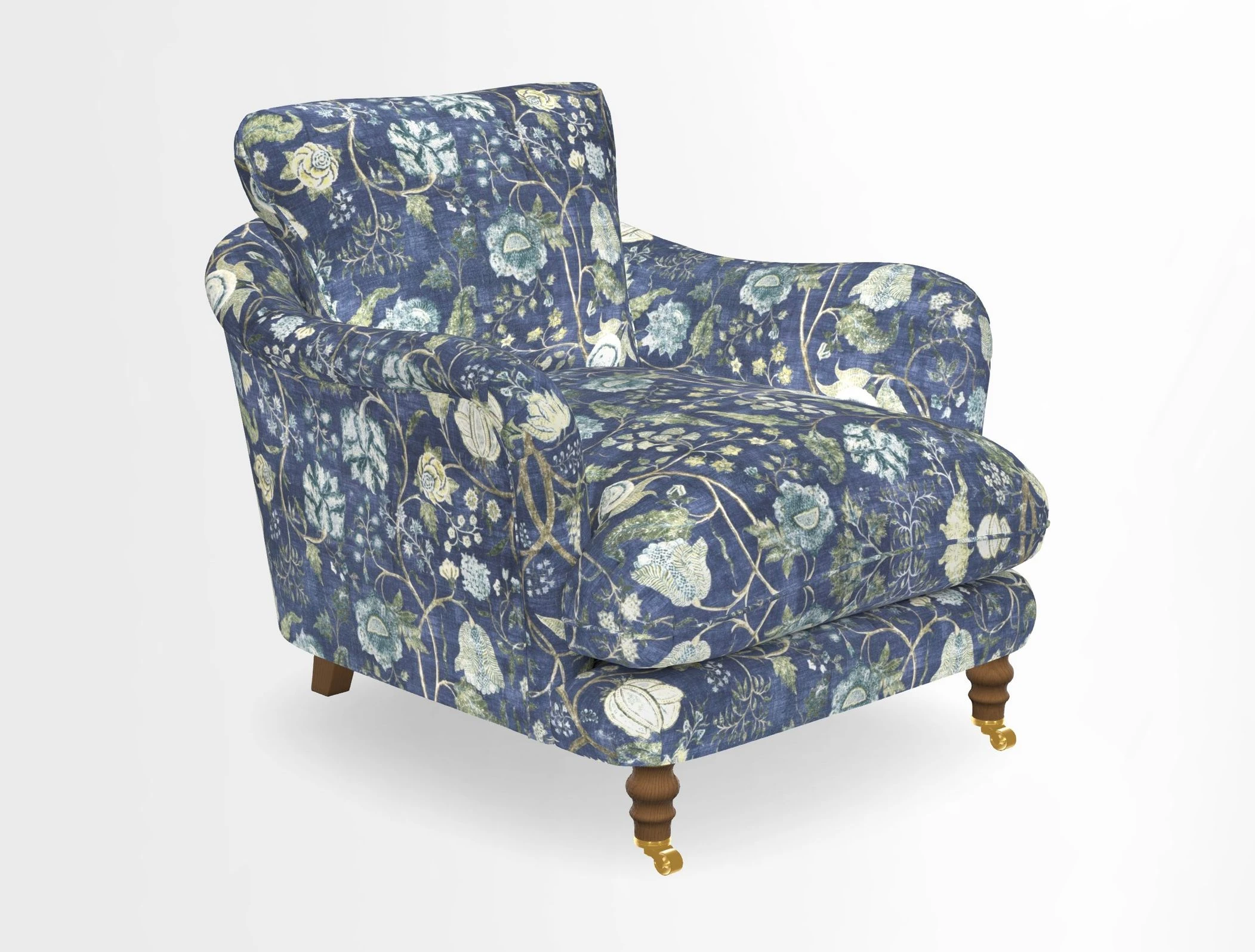 V&A Collection Pugin Chair in Two Tone Plain Biscuit