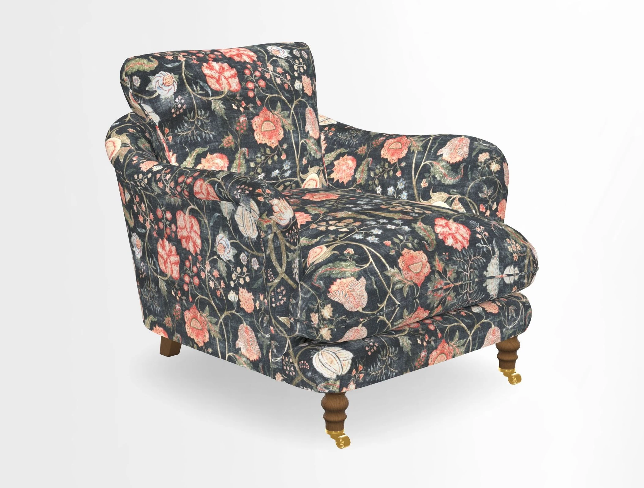 V&A Collection Pugin Chair in Two Tone Plain Biscuit