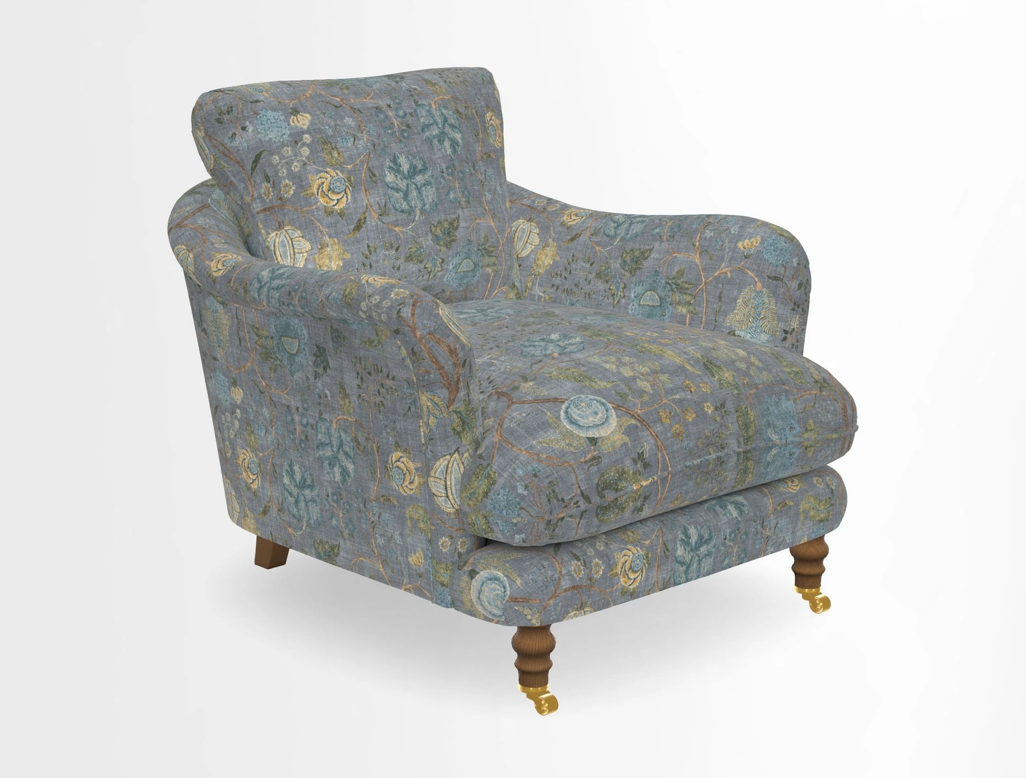 V&A Collection Pugin Chair in Two Tone Plain Biscuit