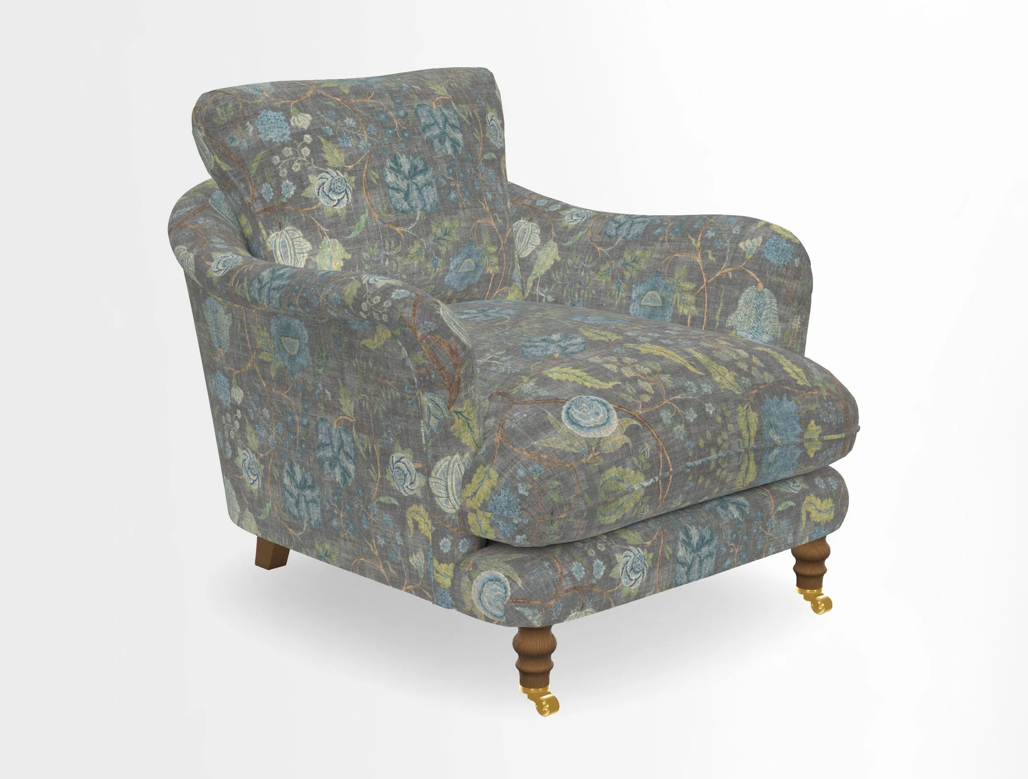 V&A Collection Pugin Chair in Two Tone Plain Biscuit