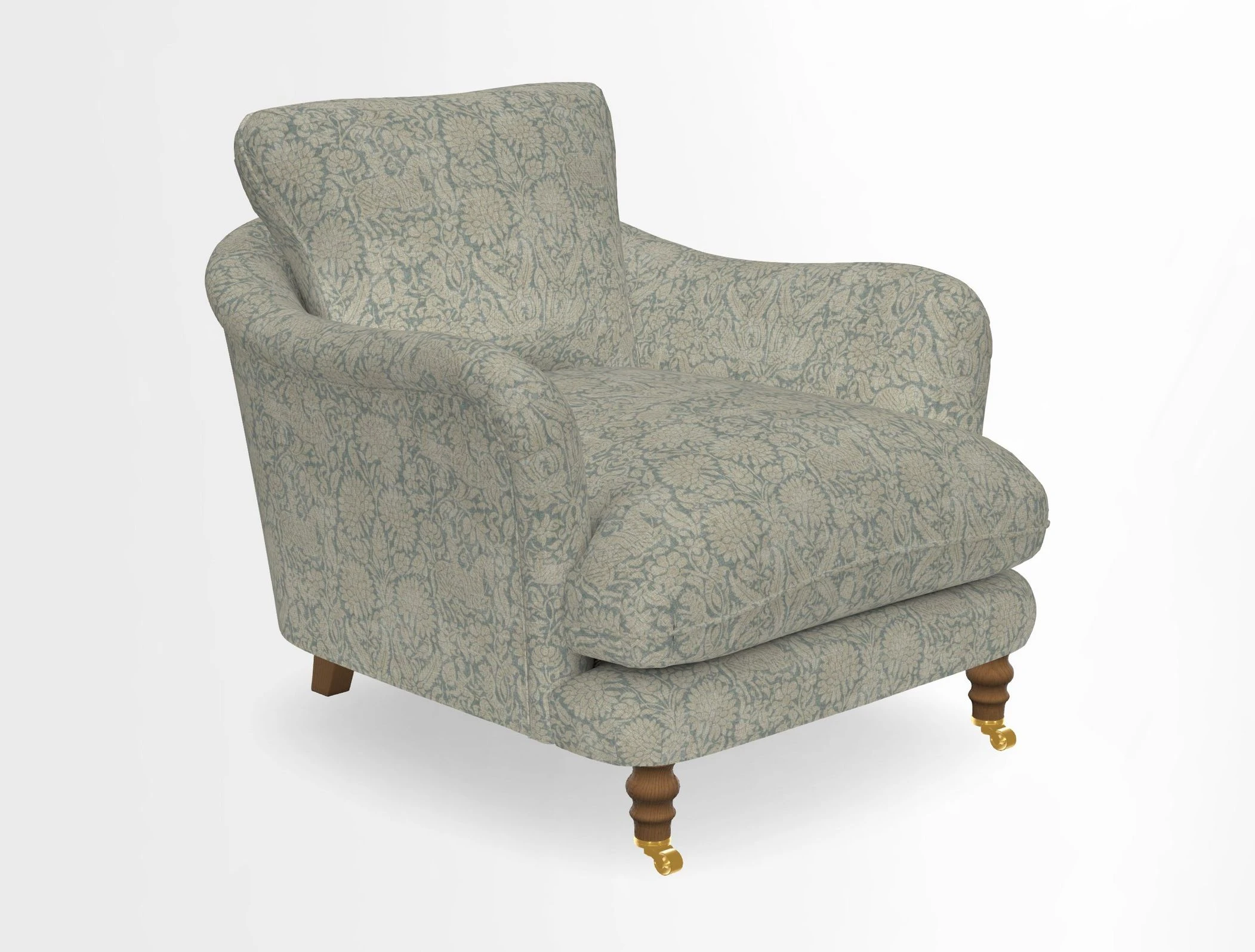 V&A Collection Pugin Chair in Two Tone Plain Biscuit
