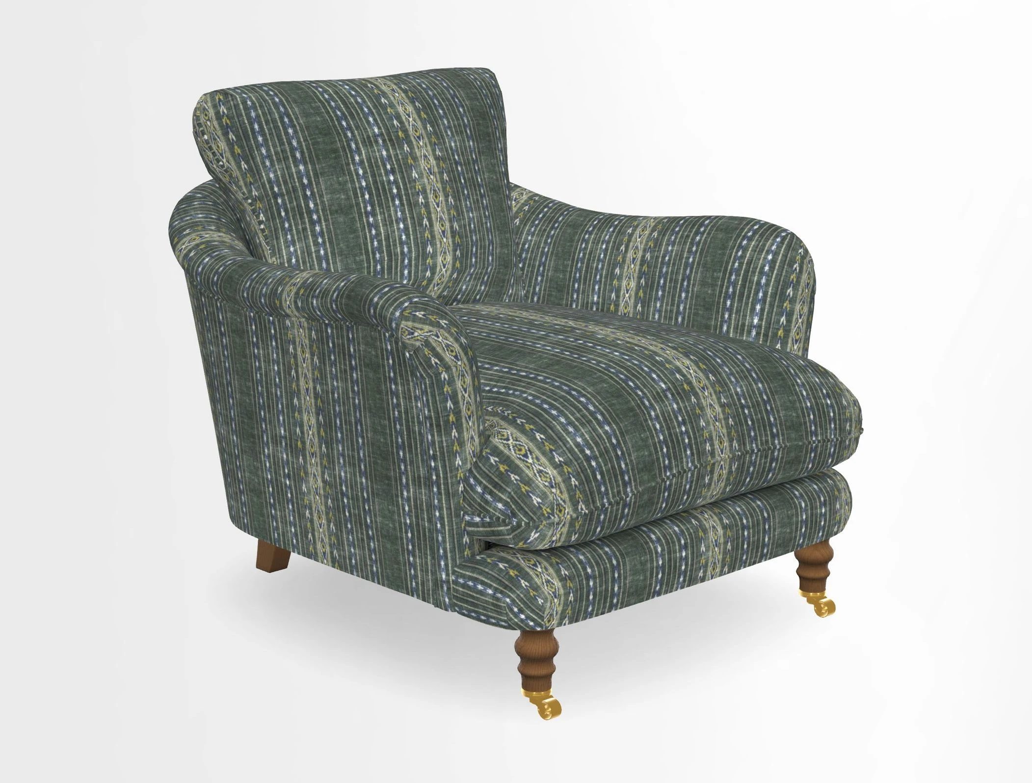 V&A Collection Pugin Chair in Two Tone Plain Biscuit