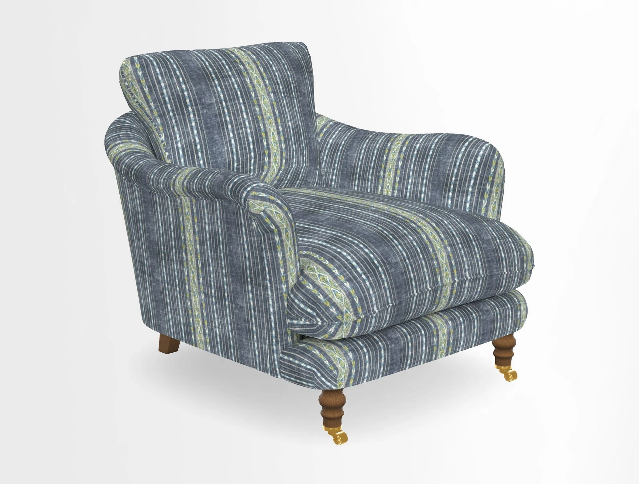 V&A Collection Pugin Chair in Two Tone Plain Biscuit