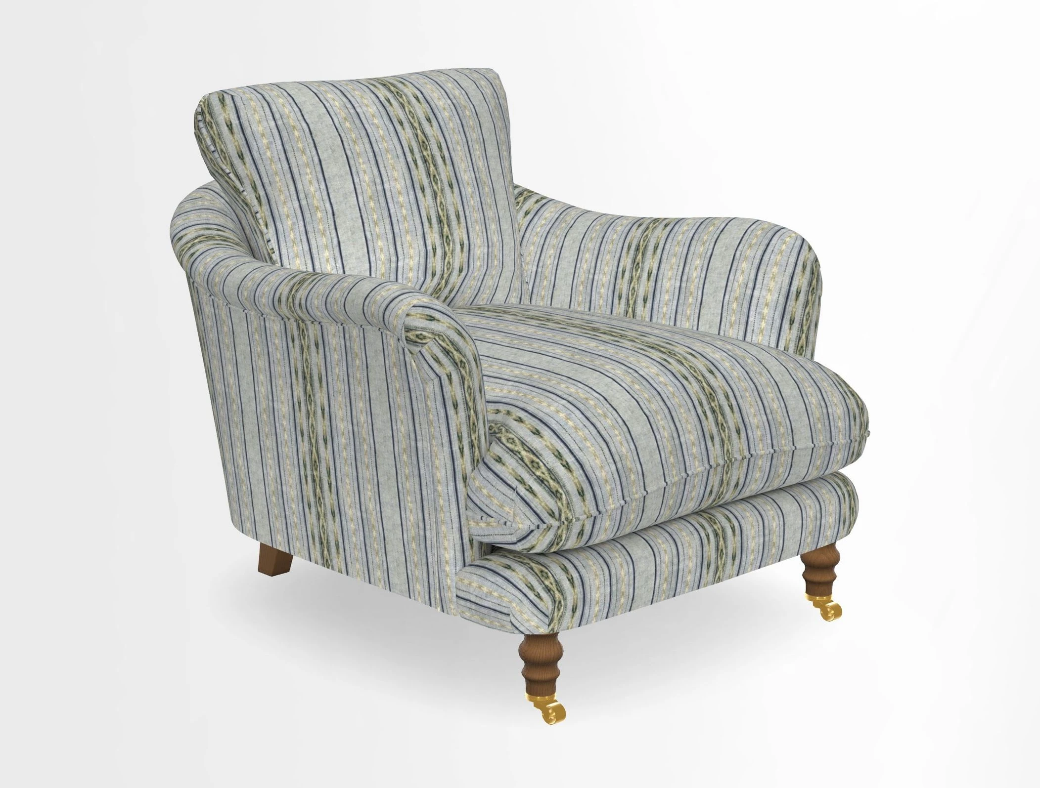 V&A Collection Pugin Chair in Two Tone Plain Biscuit