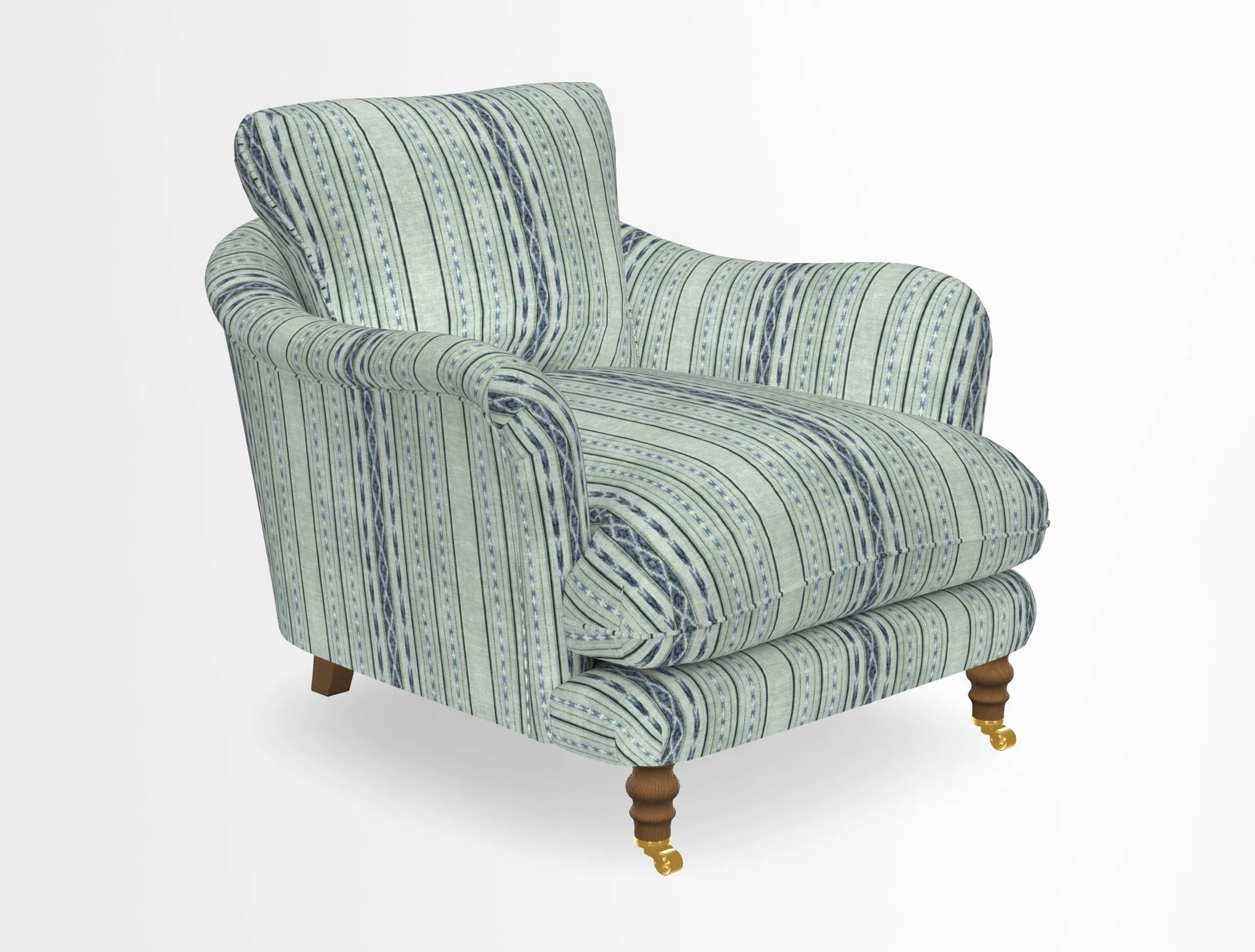 V&A Collection Pugin Chair in Two Tone Plain Biscuit