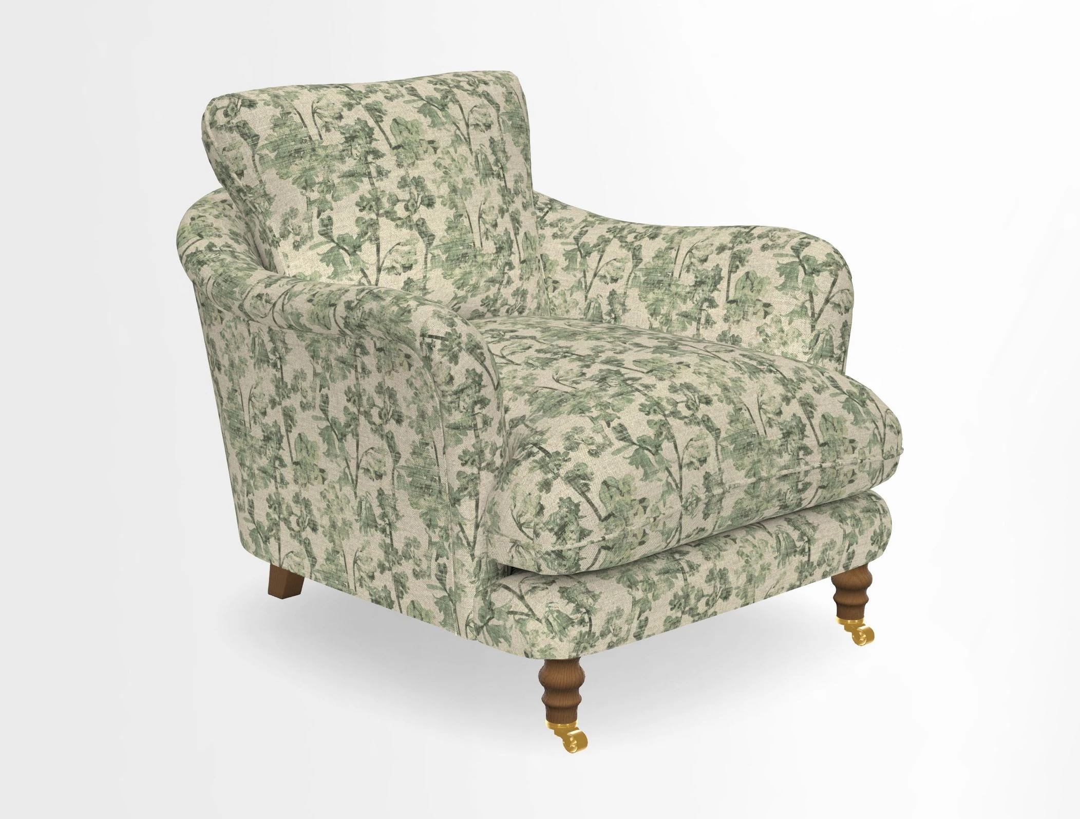 V&A Collection Pugin Chair in Two Tone Plain Biscuit