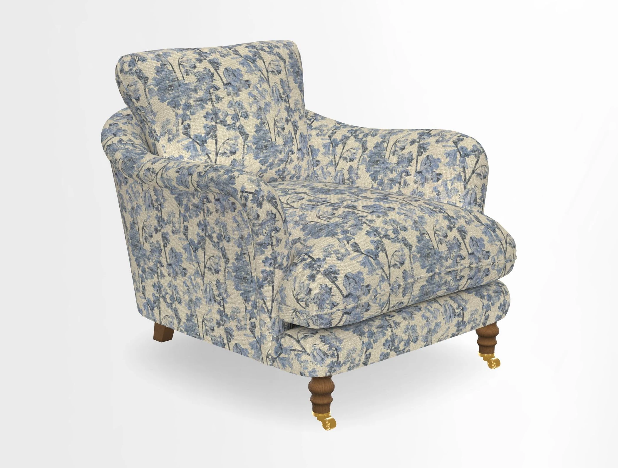 V&A Collection Pugin Chair in Two Tone Plain Biscuit