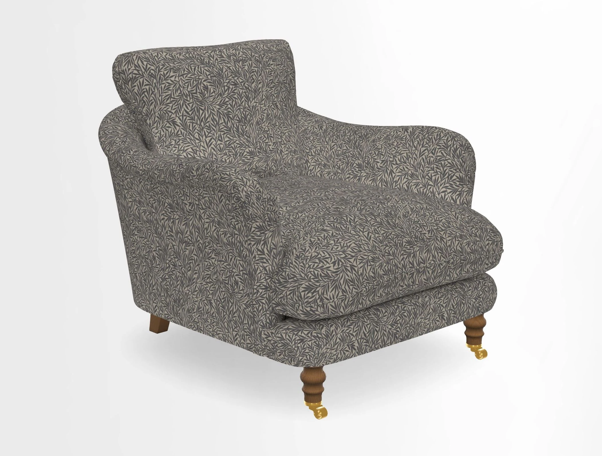 V&A Collection Pugin Chair in Two Tone Plain Biscuit
