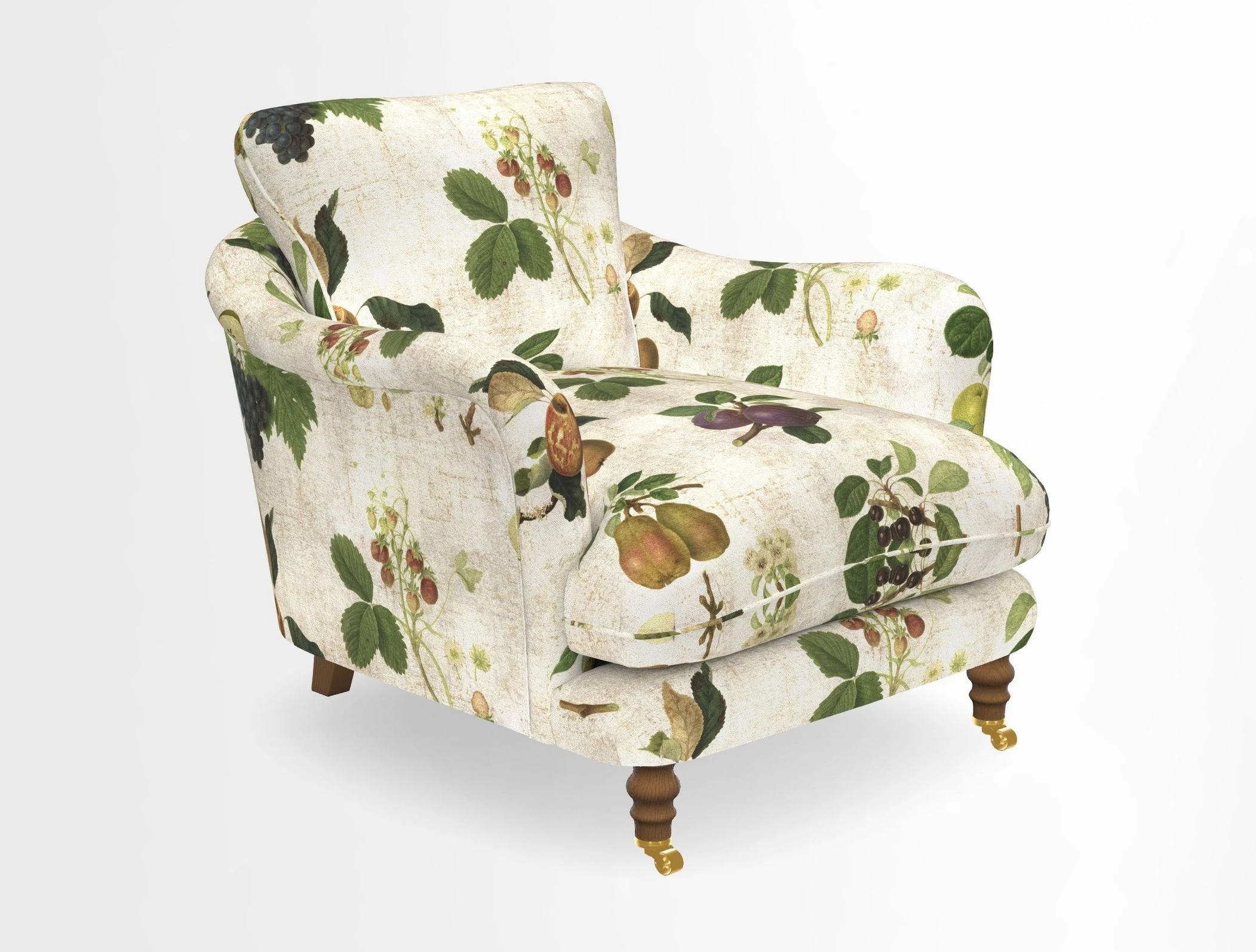 V&A Collection Pugin Chair in Two Tone Plain Biscuit