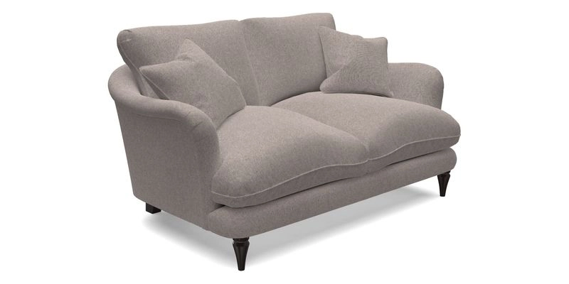 Pugin 3 Seater Sofa in V&A Threads of India Varanasi Wilderness Ink