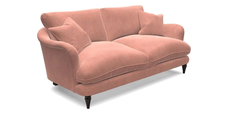 Pugin 3 Seater Sofa in V&A Threads of India Varanasi Wilderness Ink