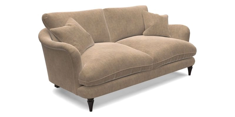 Pugin 3 Seater Sofa in V&A Threads of India Varanasi Wilderness Ink